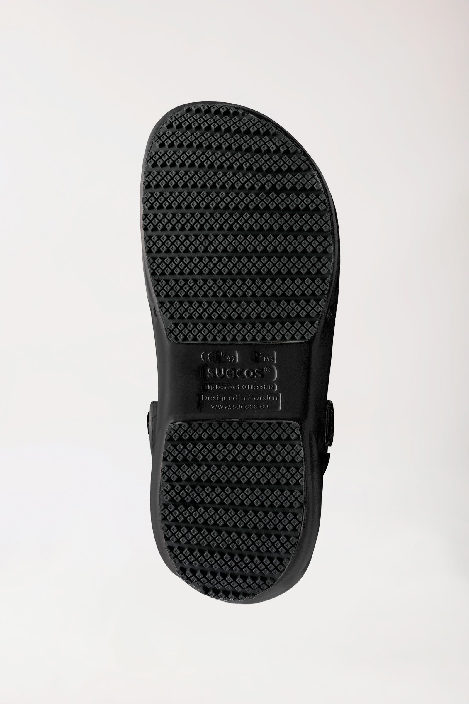 Berufs-Clog Schwarz suecos Unisex, Rückansicht 