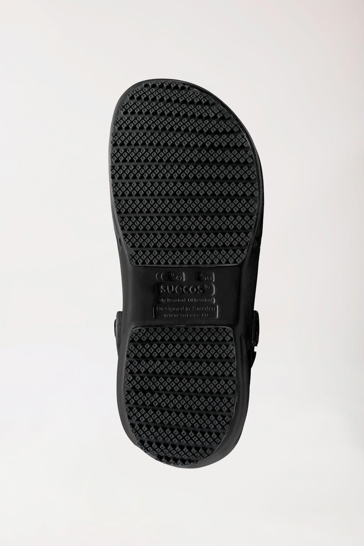 Berufs-Clog Schwarz suecos Unisex schwarz, Rückansicht 