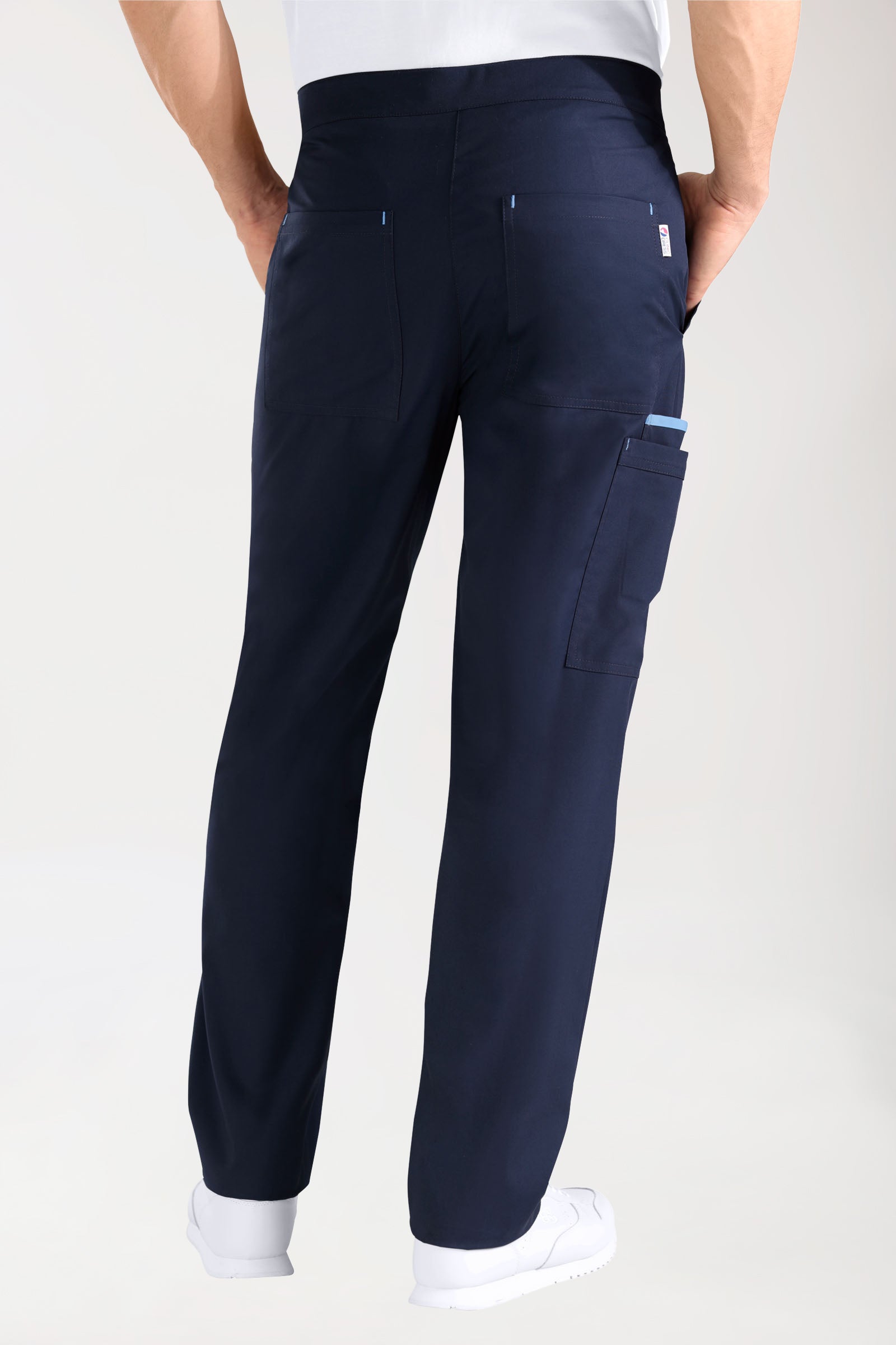 Hose Navy mit Himmelblau Unisex