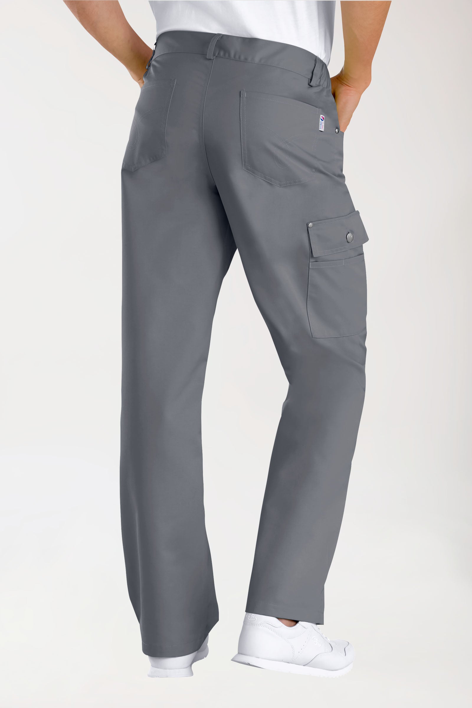 JUST STRONG Hose Unisex - Teilgummibund steingrau