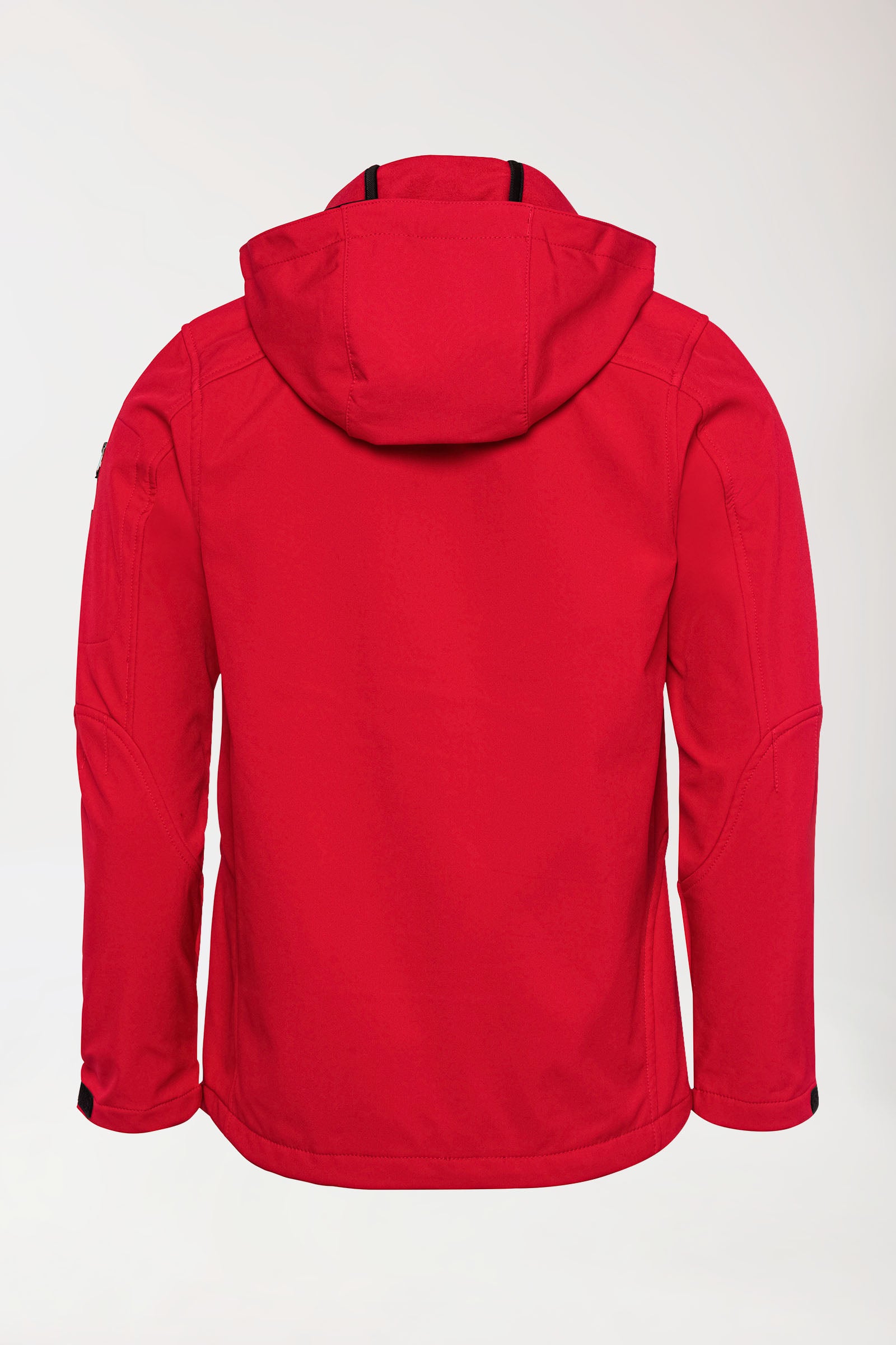 Softshell Jacken Unisex - mit Kapuze rot