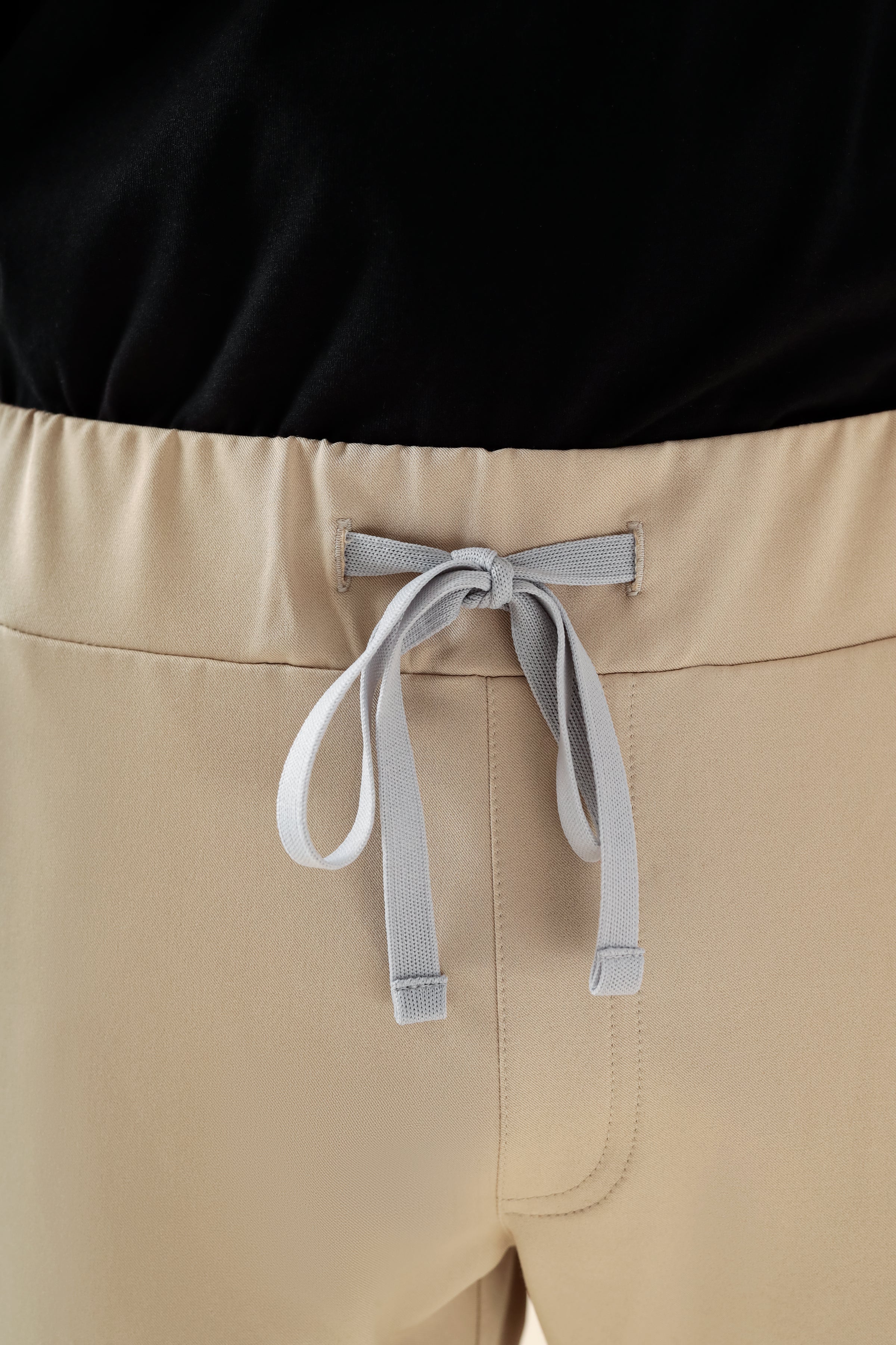 KAERE Hose Herren - gerader Saum mit Beintaschen sand