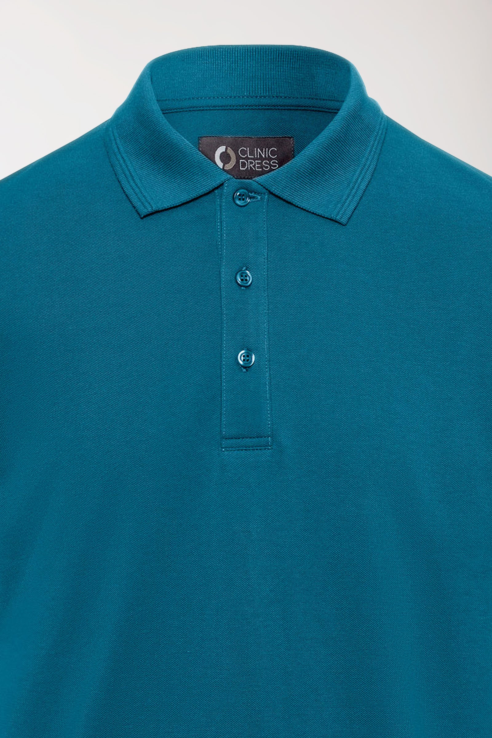 COMFY FLEX Stretch Shirt Herren - Polokragen petrol