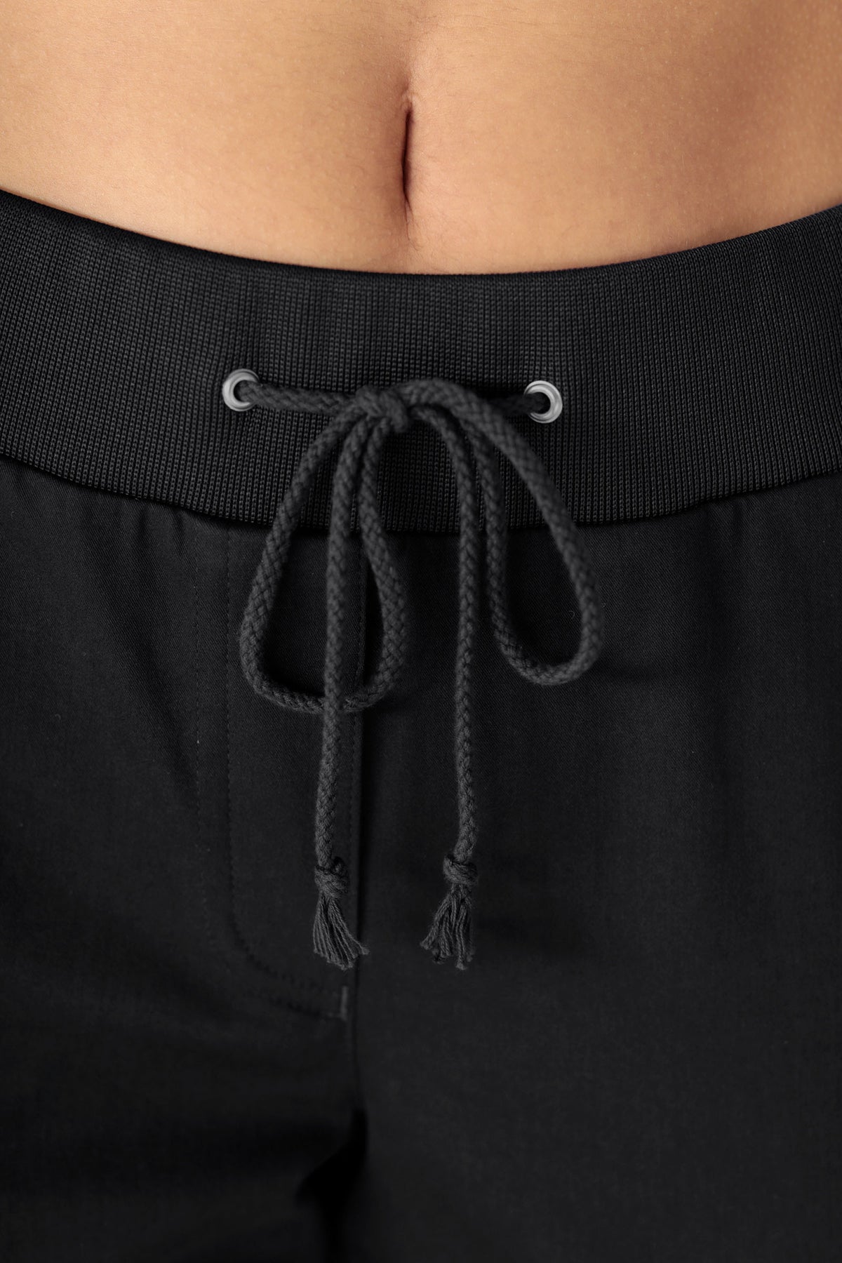 Stretch Hose Damen - Jogpants schwarz