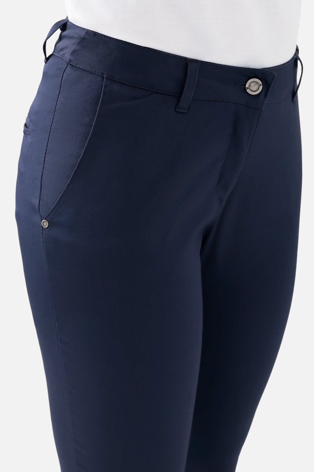 COMFY FLEX Hose Damen - Chino Style navy
