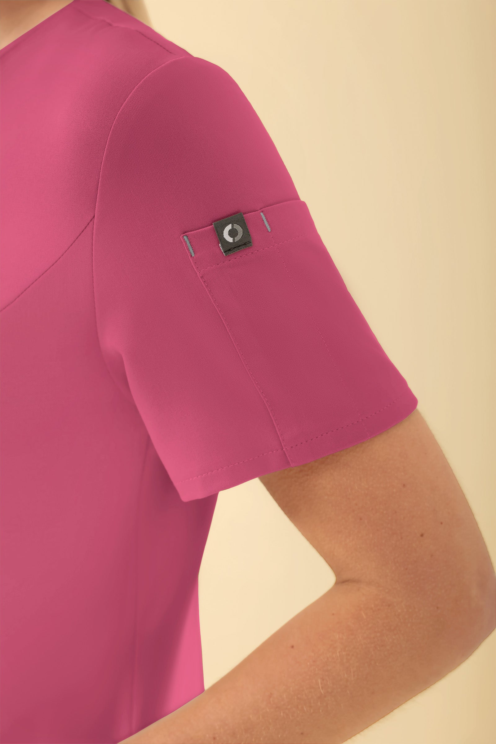 KAERE Kasack Damen - durchgeknöpft rosenholz