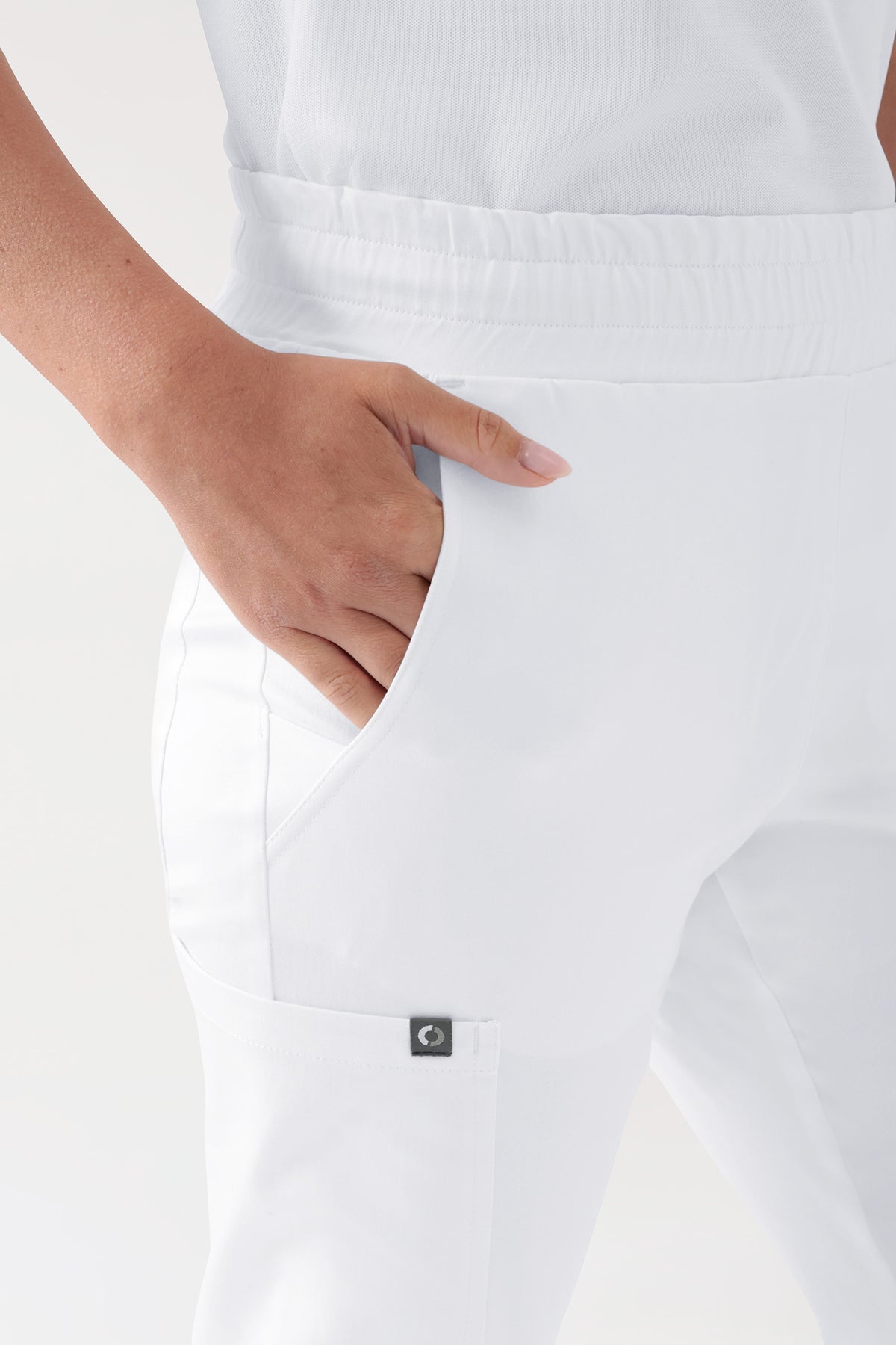 COMFY FLEX Stretch Hose Unisex - Bermuda weiß