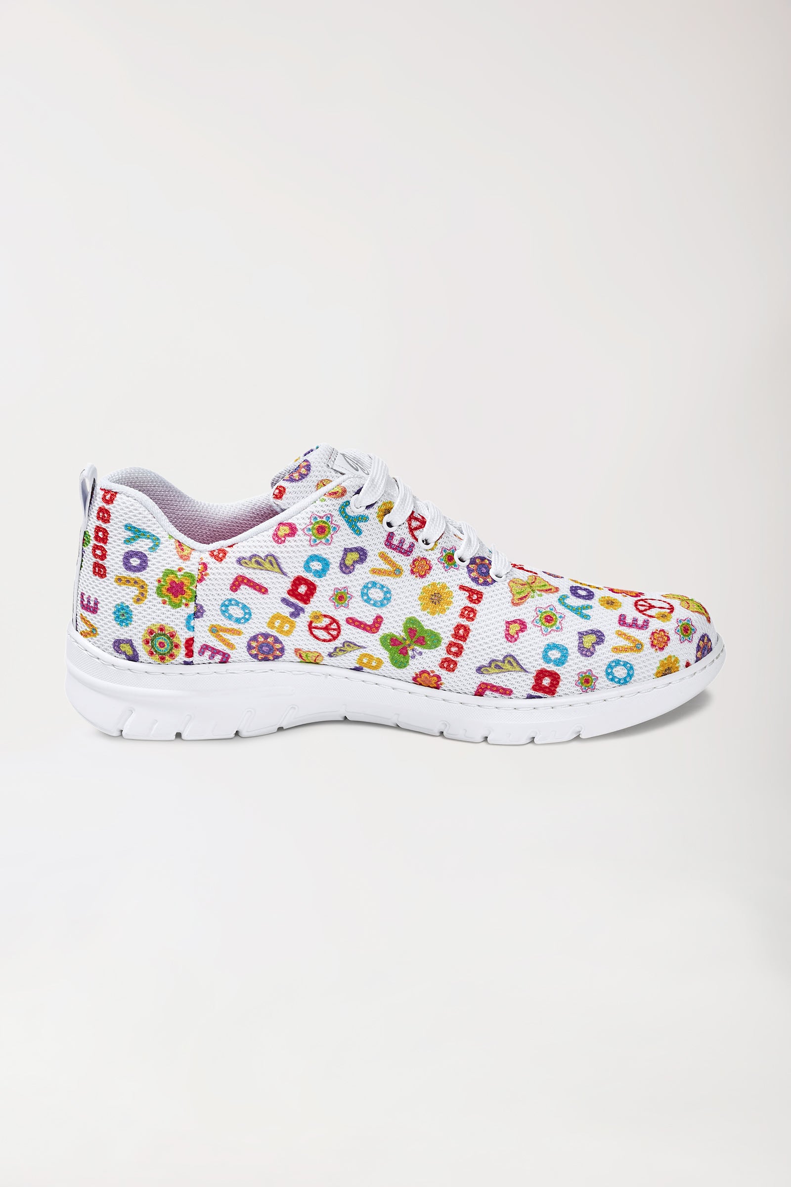 Unisex Berufsschuh weiß/orange/grün