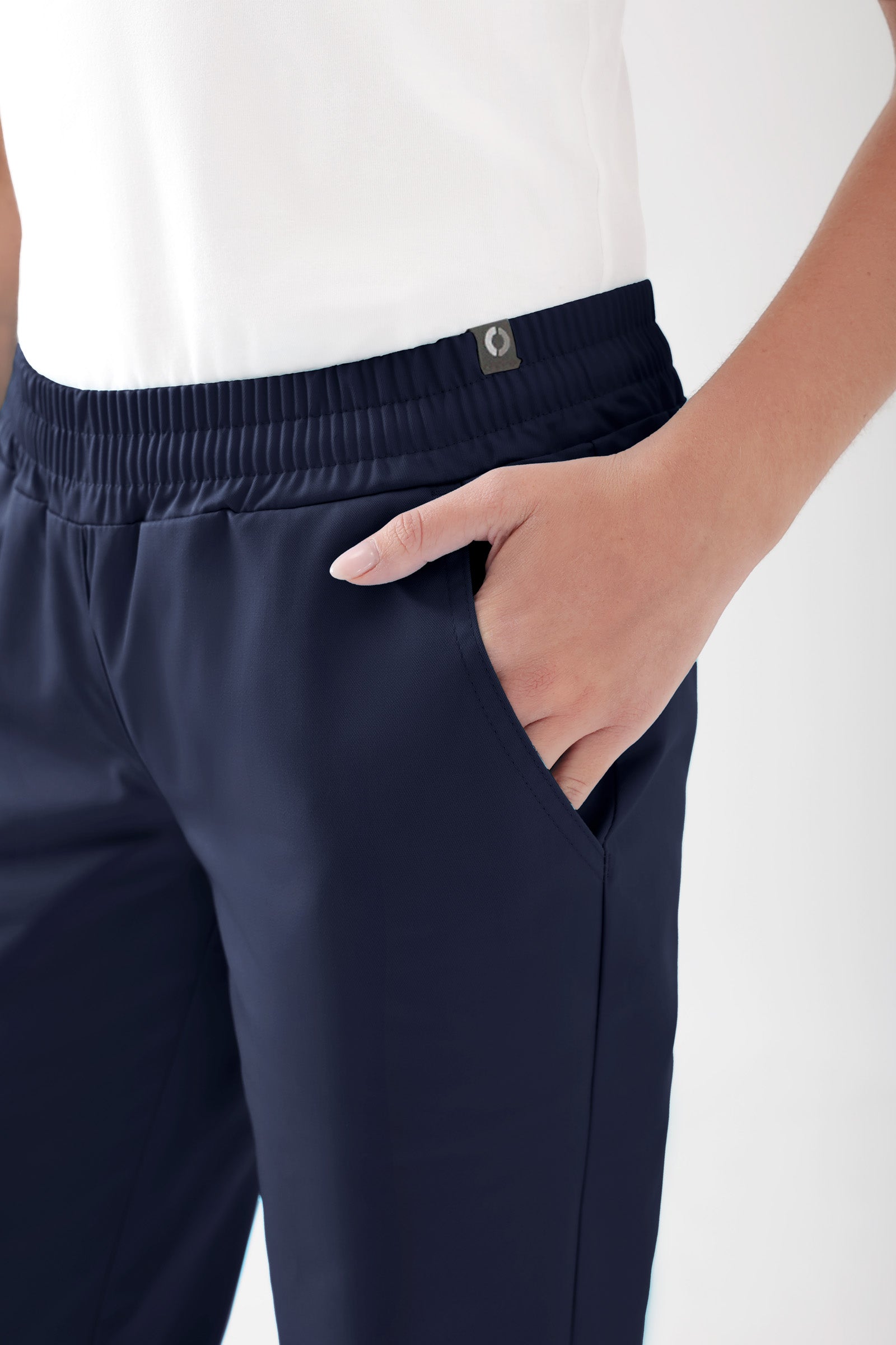 JUST STRONG Hose Damen - Gummibund navy