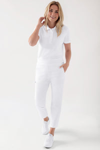 COMFY FLEX Stretch Hose Unisex - 7/8 Länge weiß