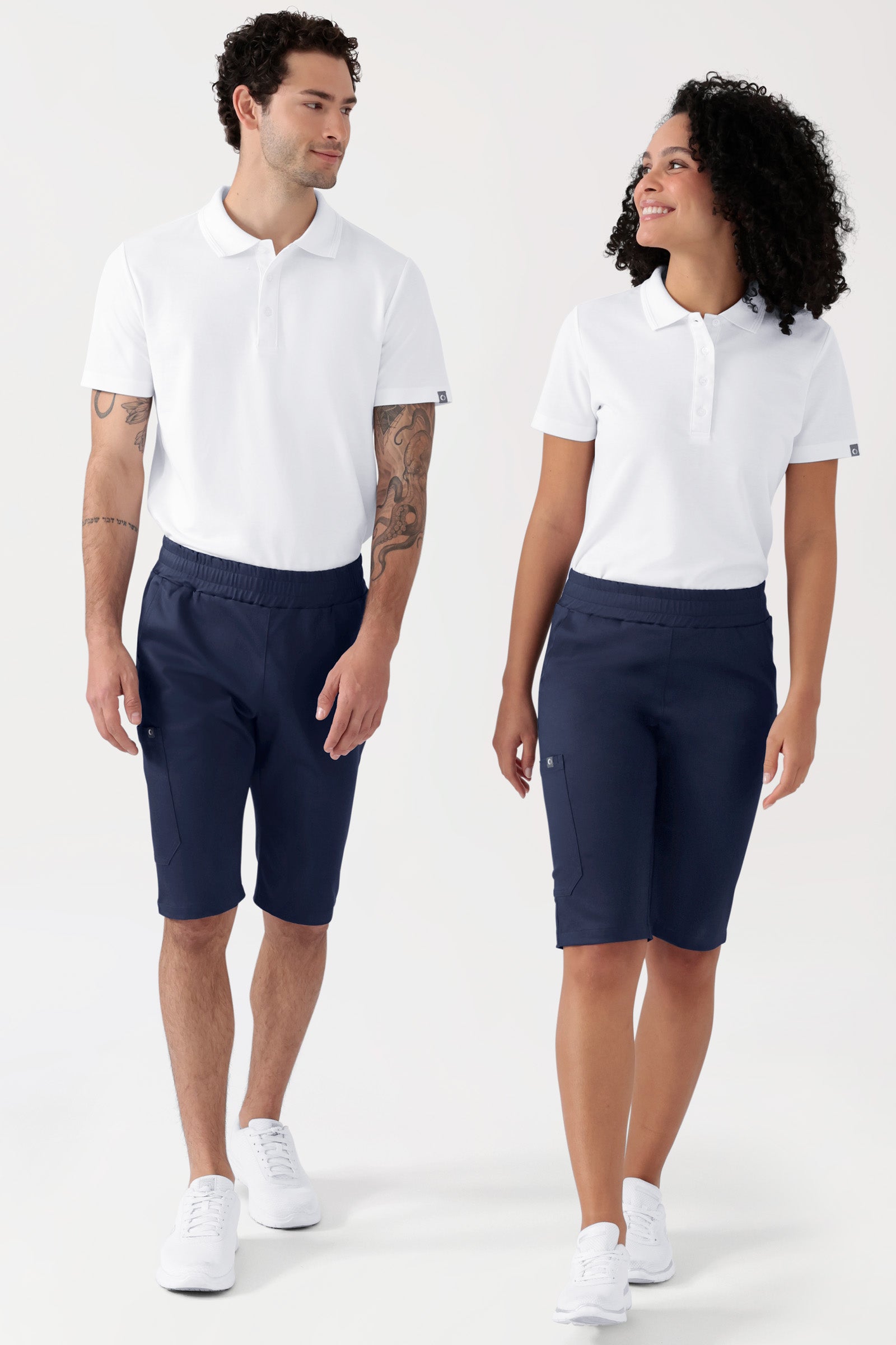 COMFY FLEX Stretch Hose Unisex - Bermuda navy, Vorderansicht 