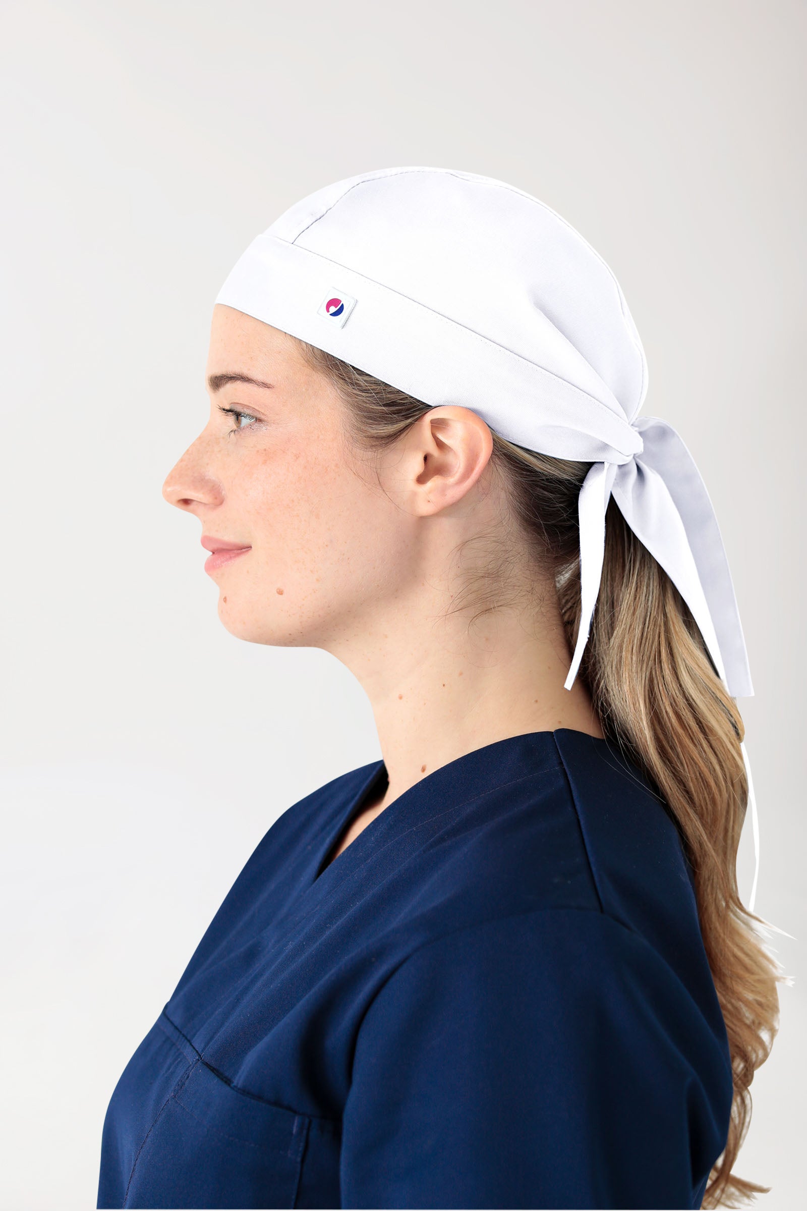 JUST STRONG Bandana Kopftuch Unisex weiß