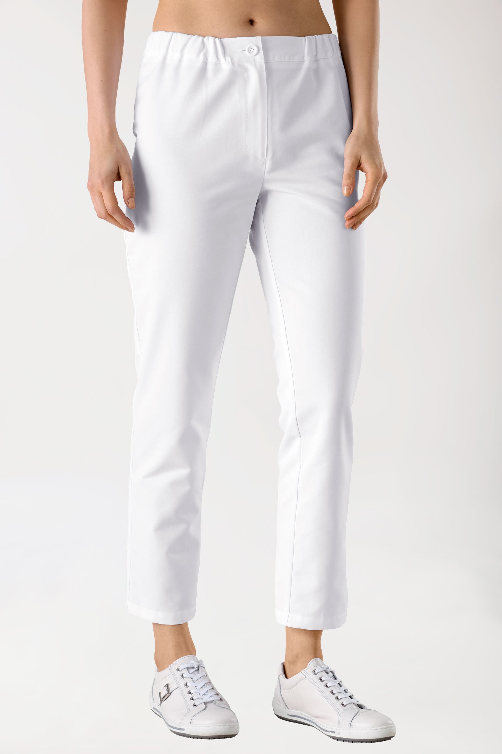 JUST STRONG Hose Damen - Schlupfhose weiß