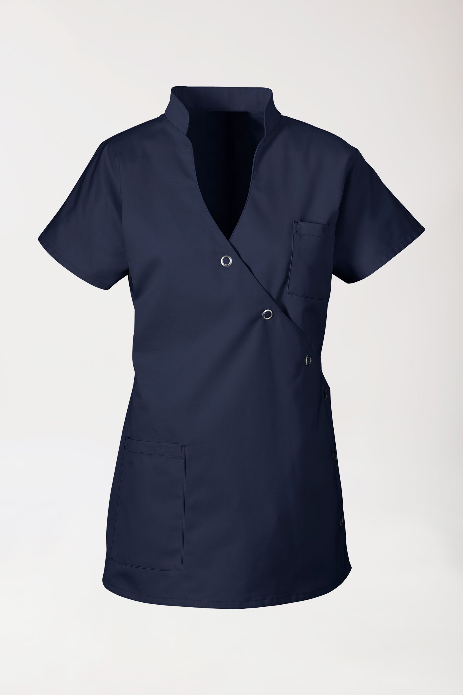 JUST STRONG Kasack Damen - Druckknopfleiste navy