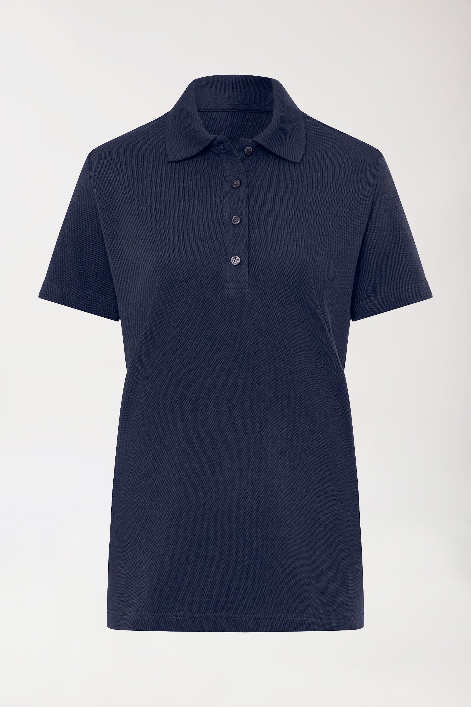 CORE Shirt Damen - Polokragen navy