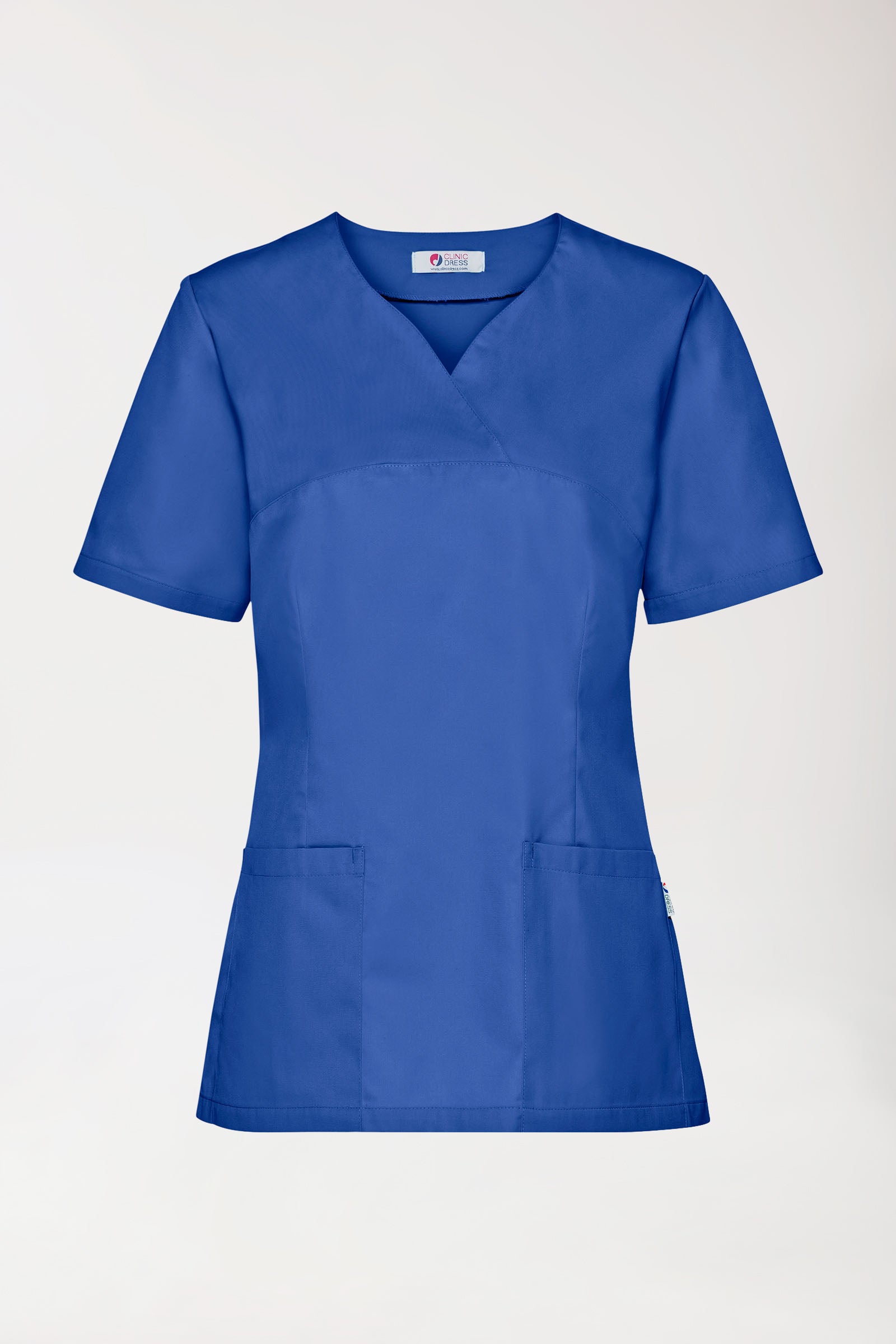 CORE Schlupfkasack Damen - 5er-Pack - Herzausschnitt königsblau