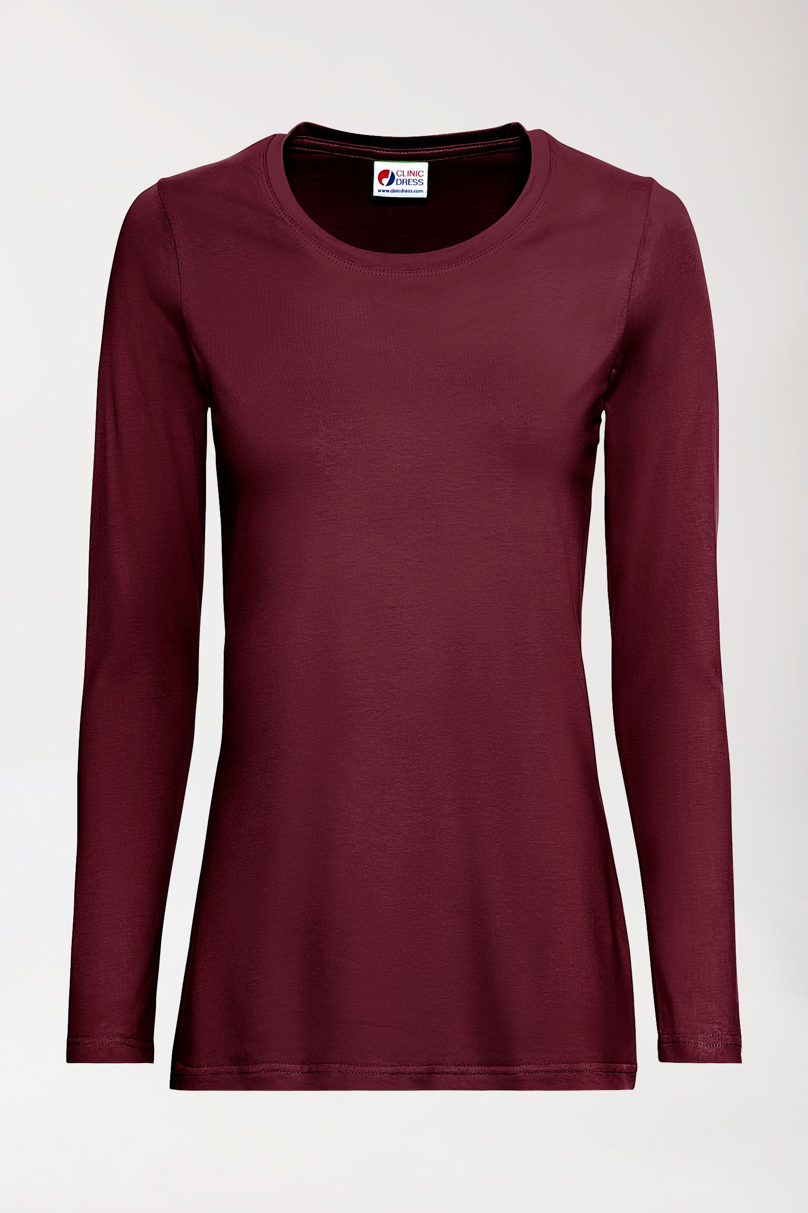 CORE Shirt Damen - 1/1 Arm bordeaux