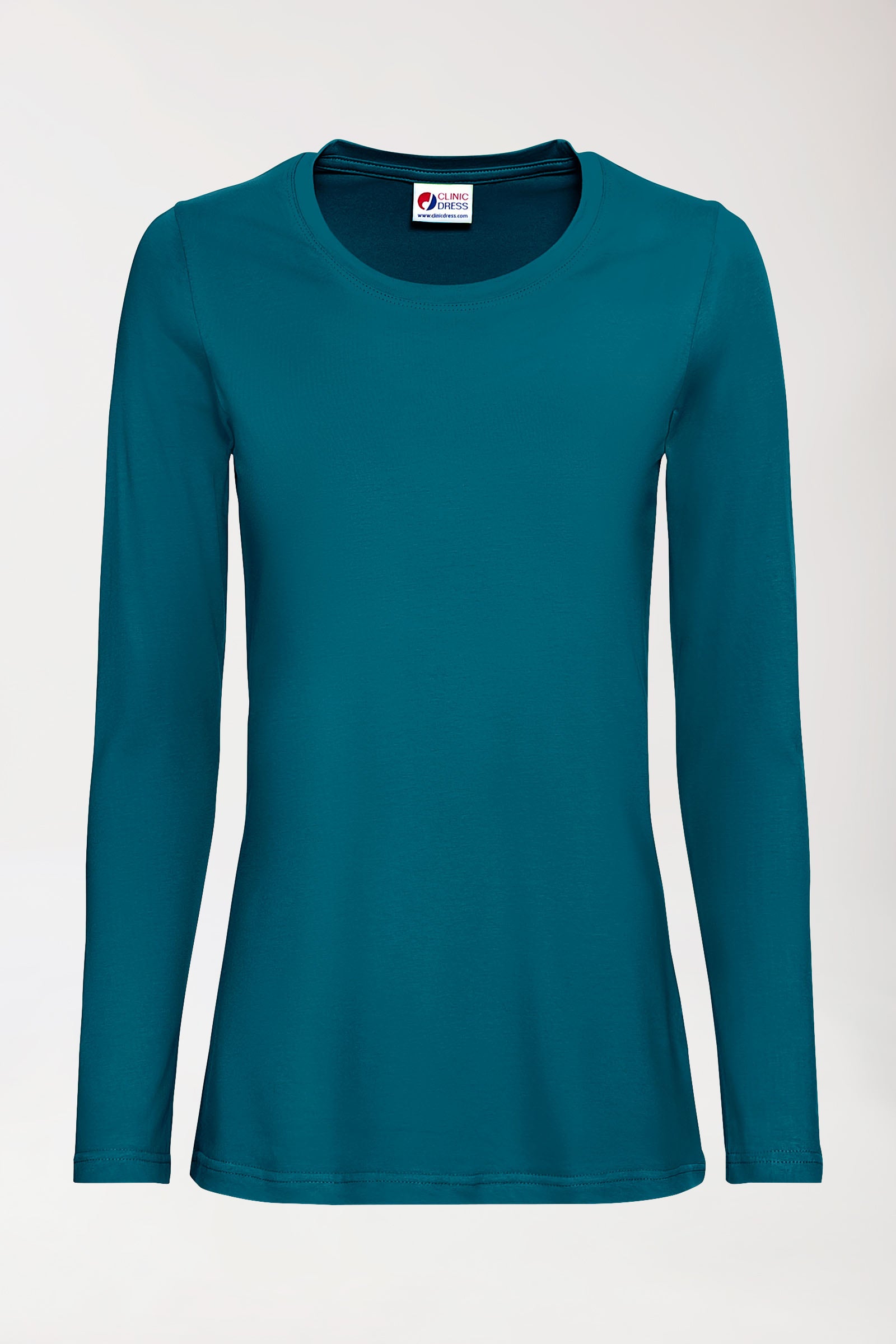 CORE Shirt Damen - 1/1 Arm petrol, Vorderansicht 