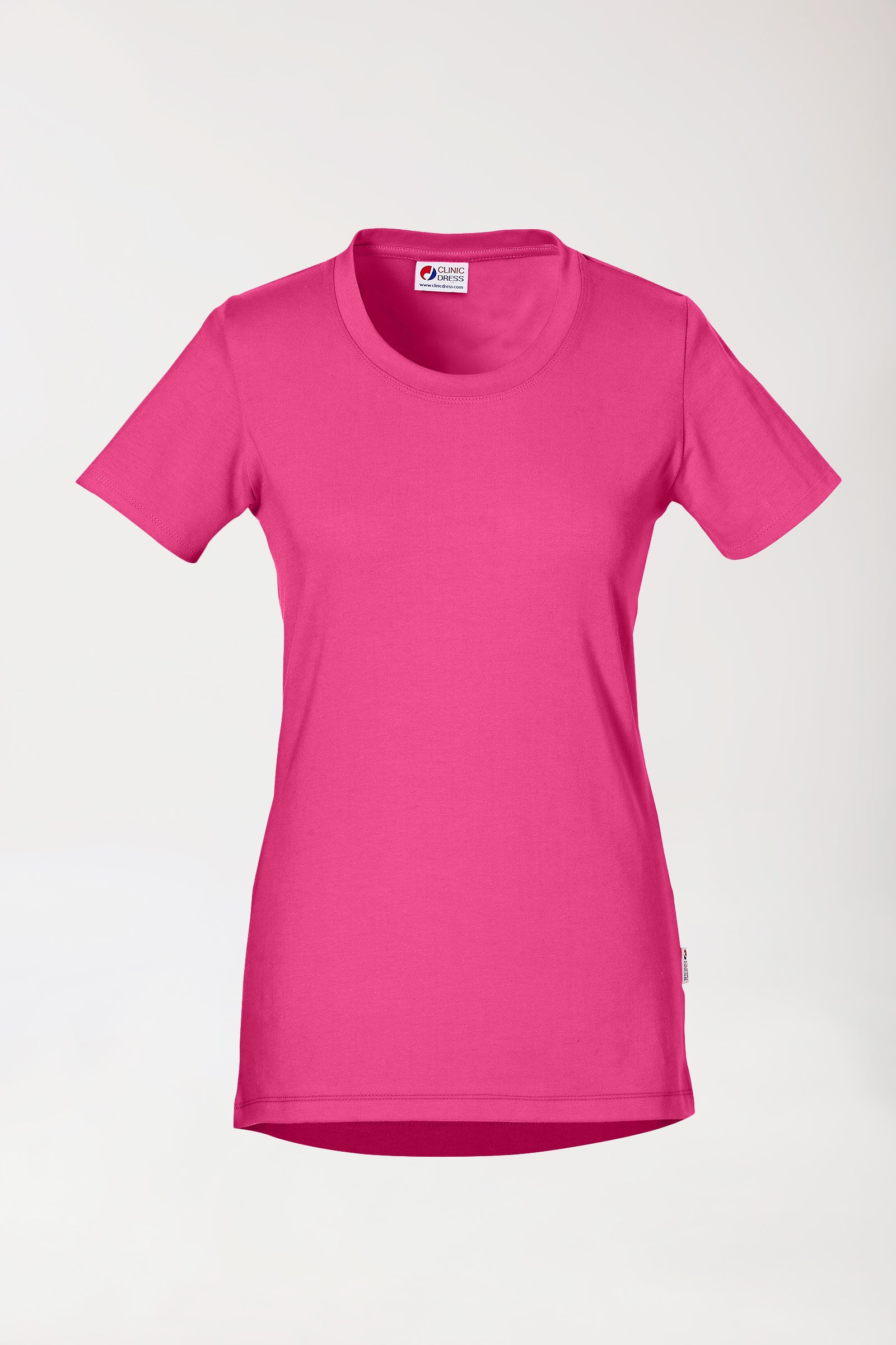 CORE Shirt Damen - Rundhals pink, Vorderansicht 