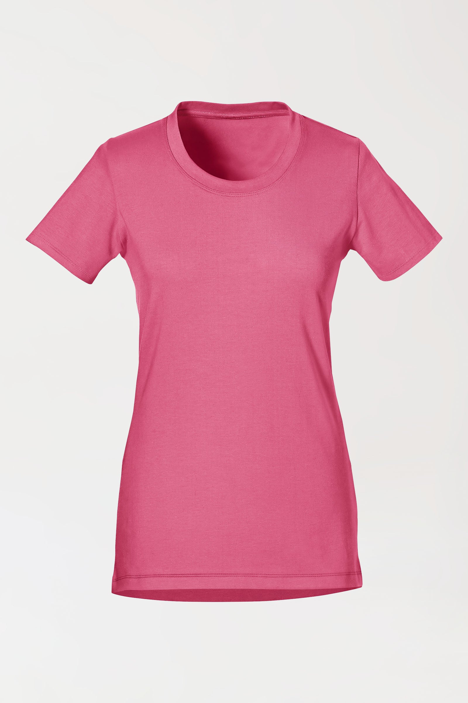 Longshirt Damen Rosenholz 1/2-Arm, Vorderansicht 