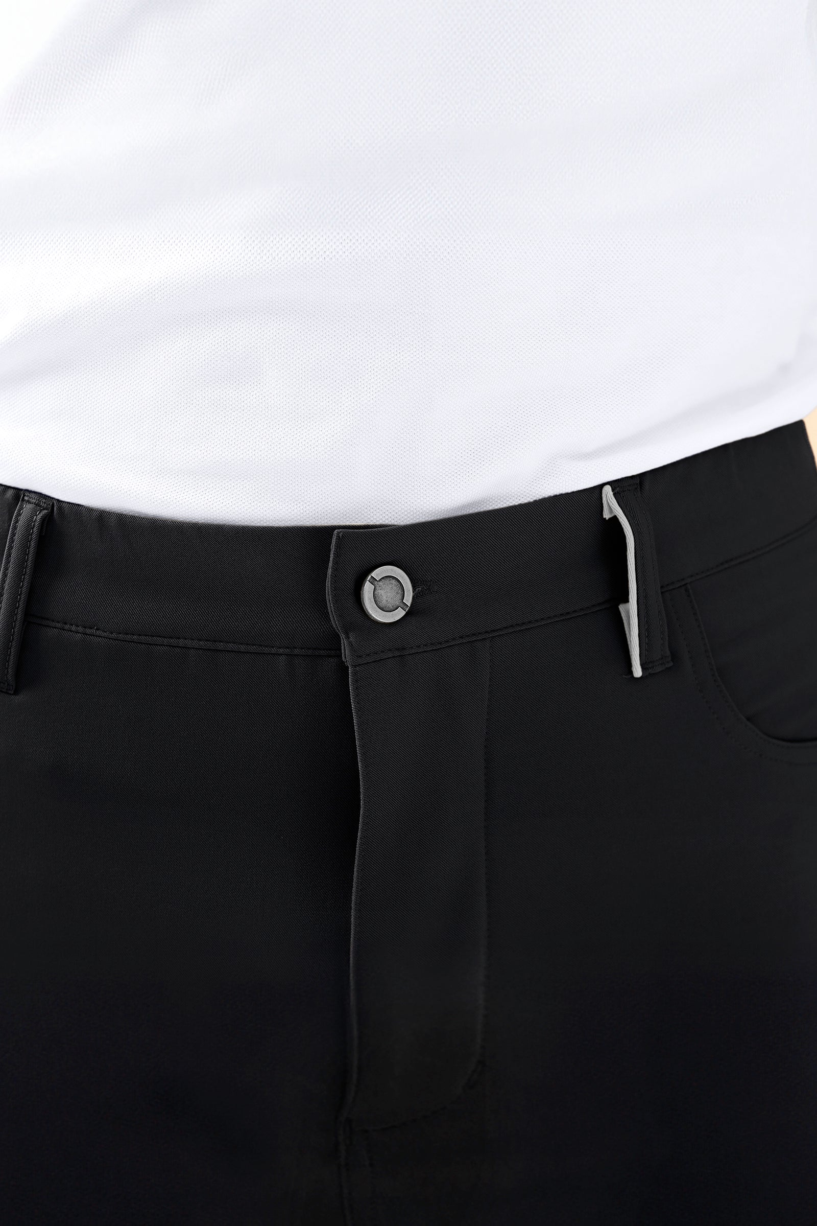 KAERE Hose Herren - 5-Pocket schwarz, Vorderansicht 