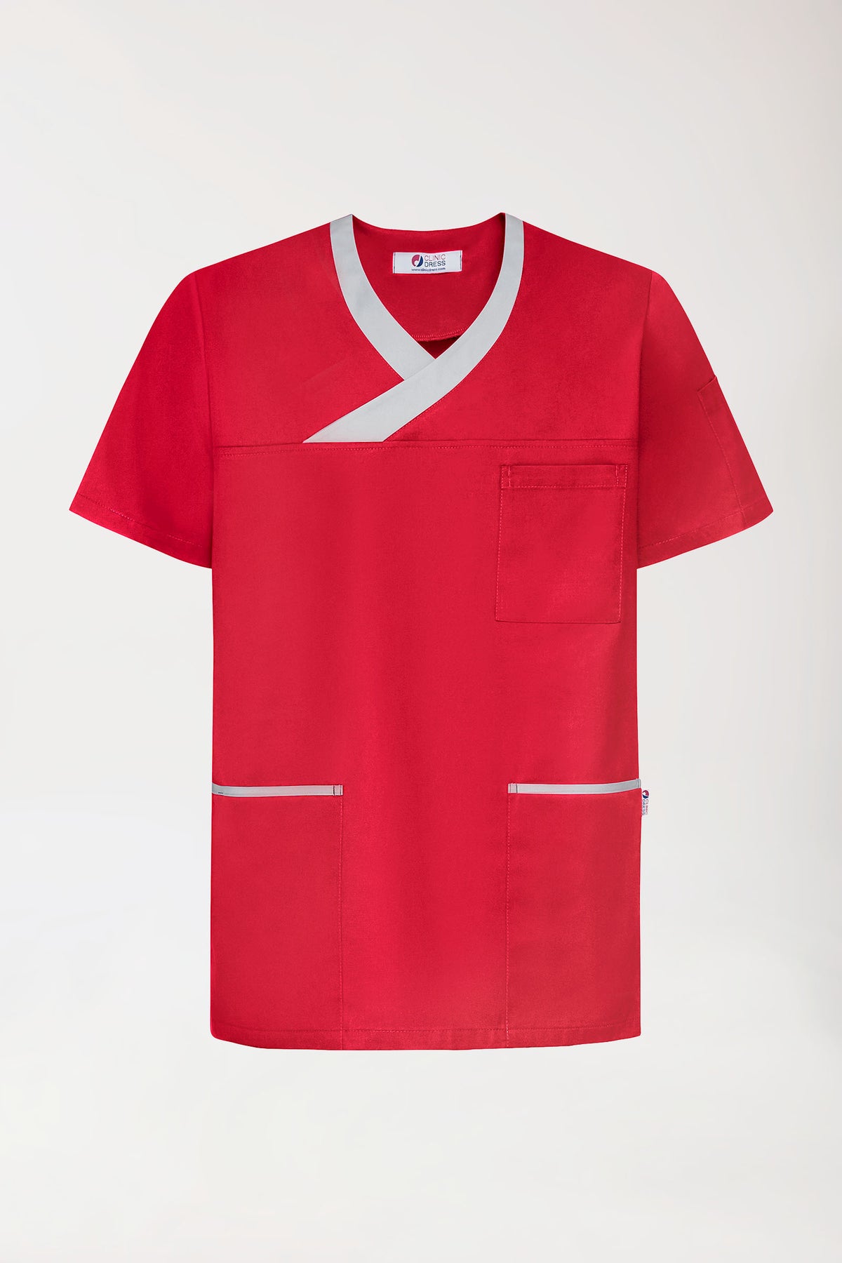 CORE Schlupfkasack Herren rot/grau
