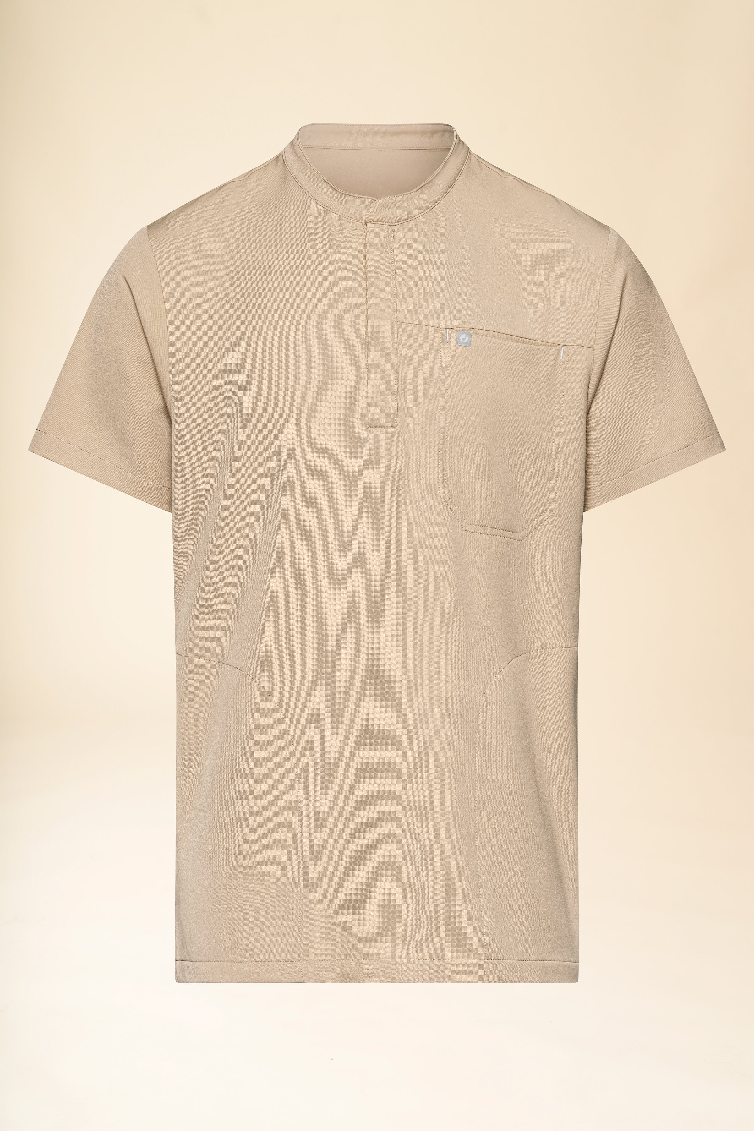 KAERE Schlupfkasack Herren - Stehkragen sand