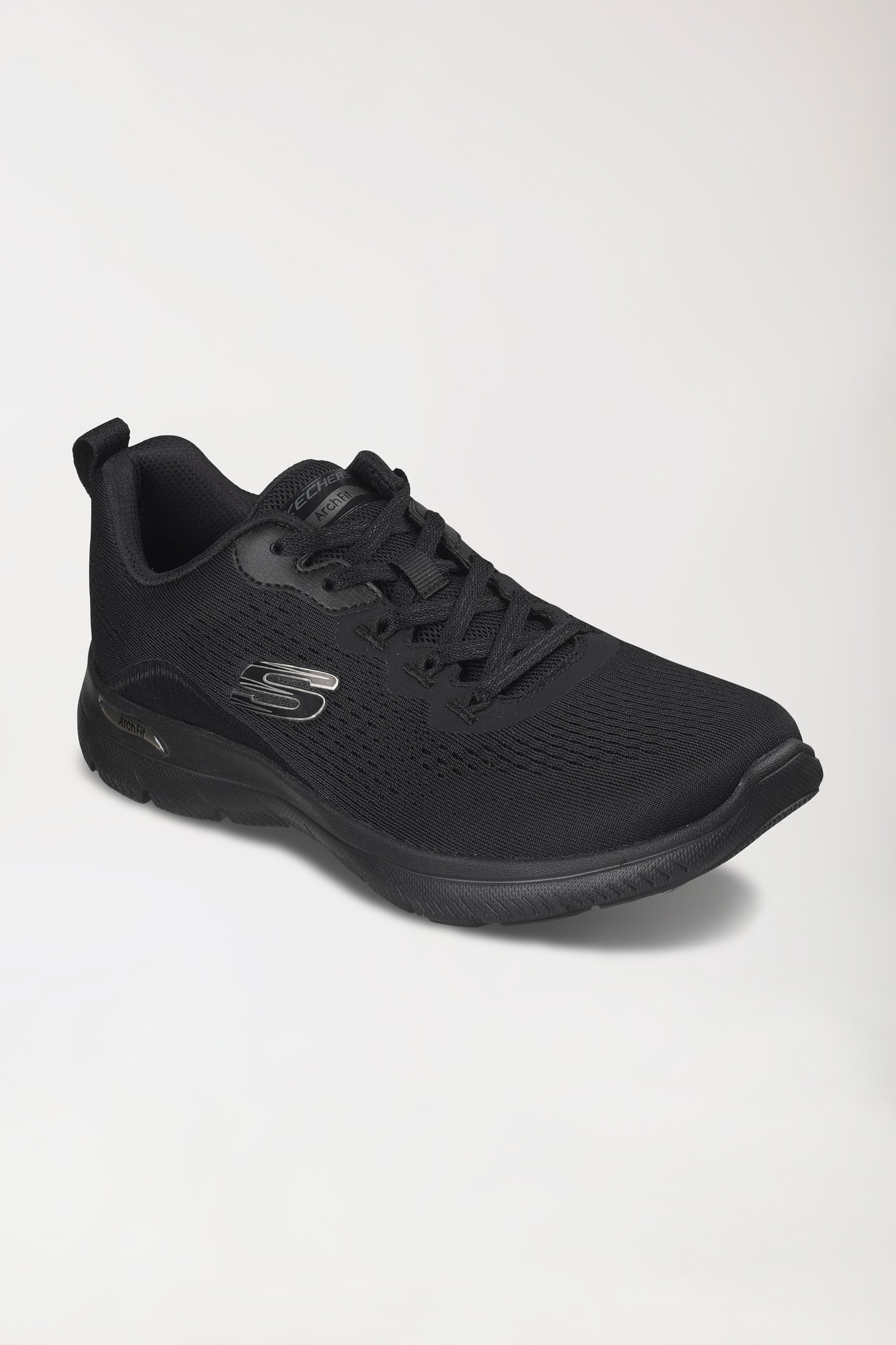 Damen Sneaker schwarz, Vorderansicht 