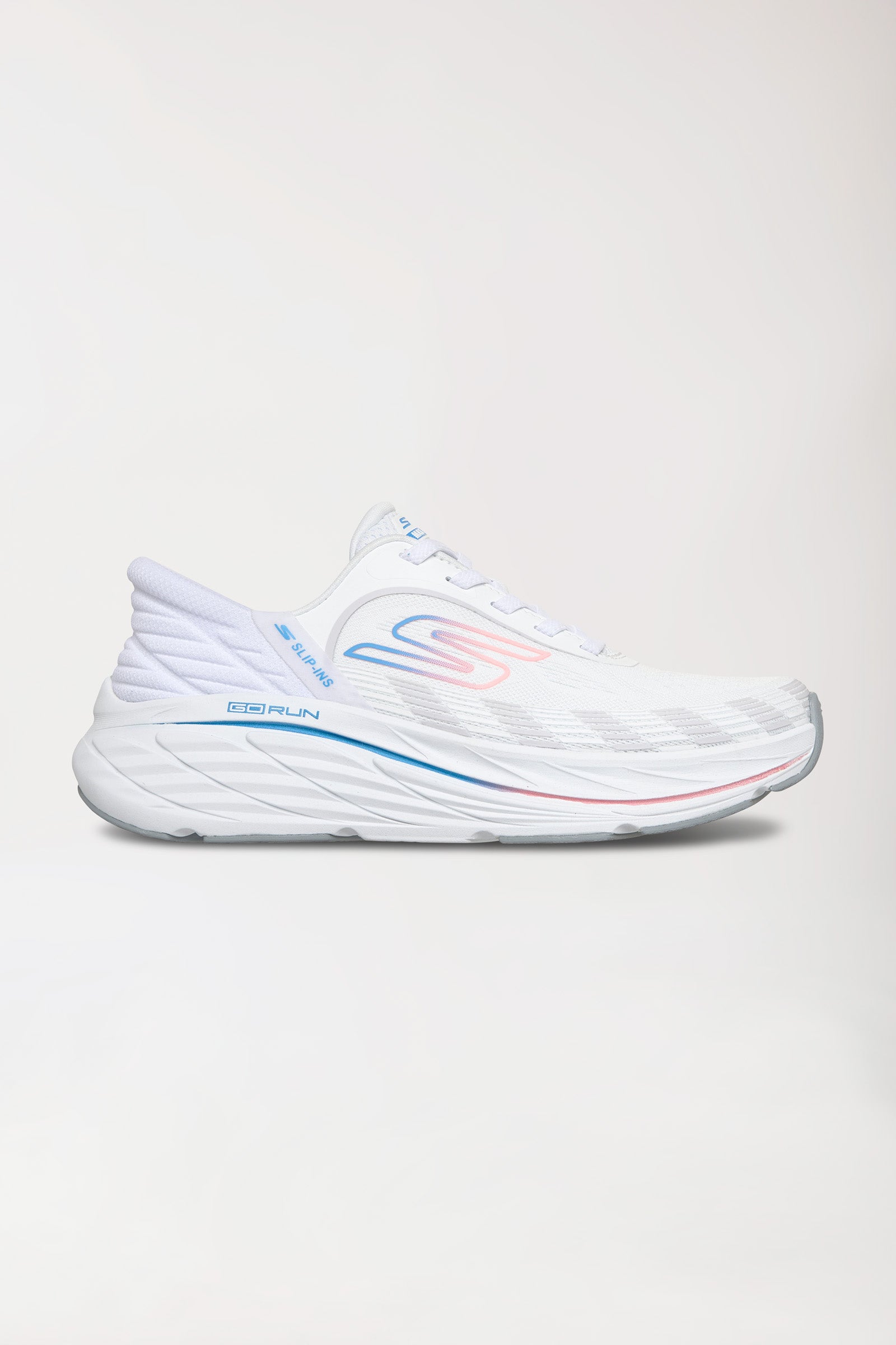 Damen Sneaker weiß/rosa, Vorderansicht 