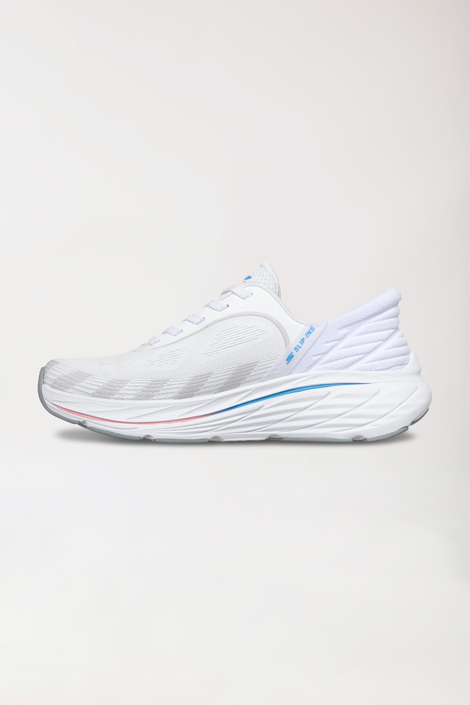 Damen Sneaker weiß/rosa, Vorderansicht 