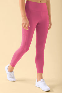 KAERE Leggings Damen - super elastisch rosenholz
