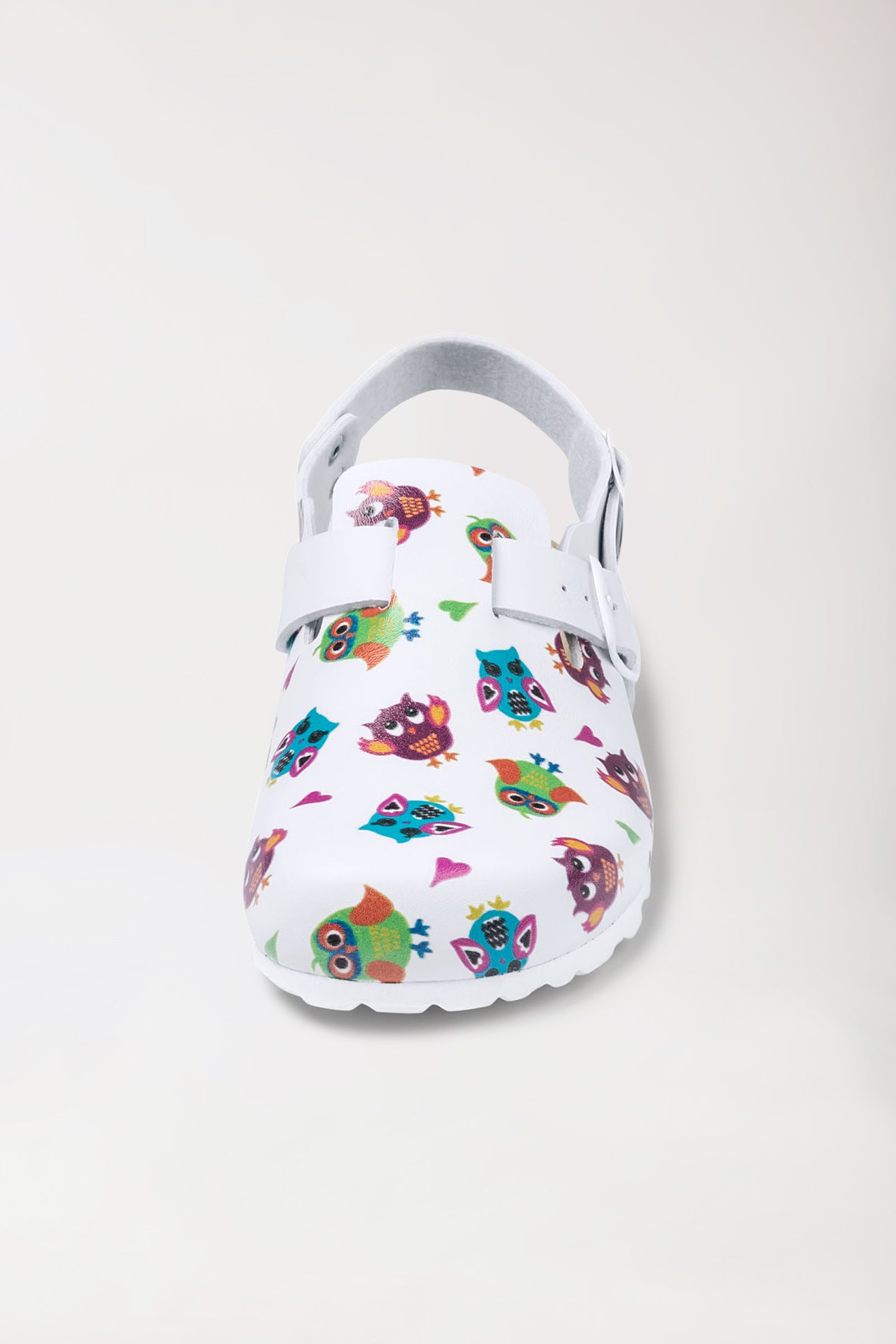 Damen Clog bunt, Vorderansicht 
