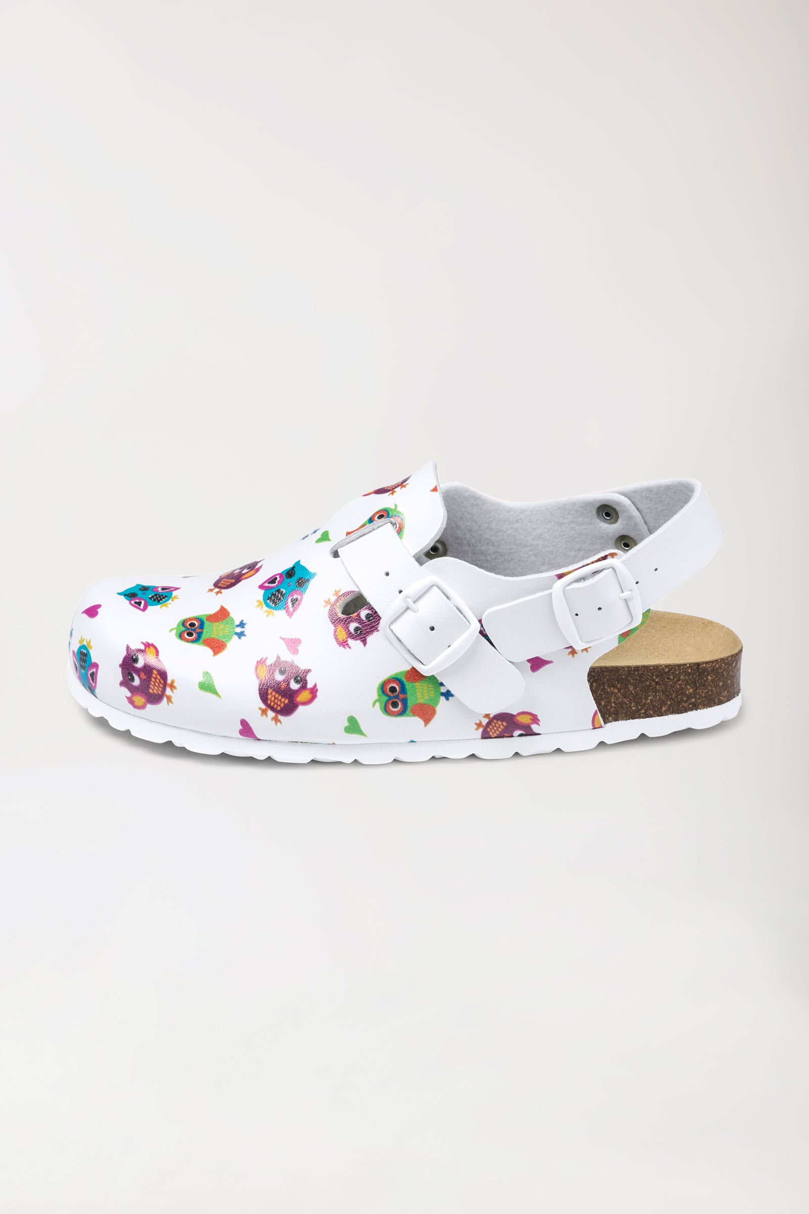 Damen Clog bunt, Vorderansicht 