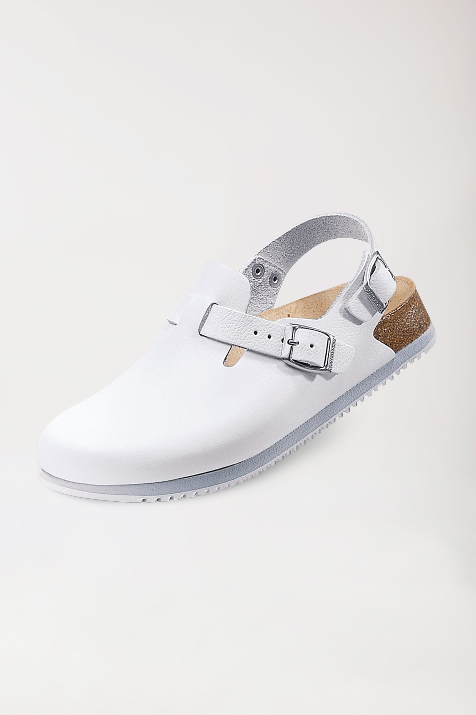 Birkenstock Unisex Berufsclog - Leder - weiß