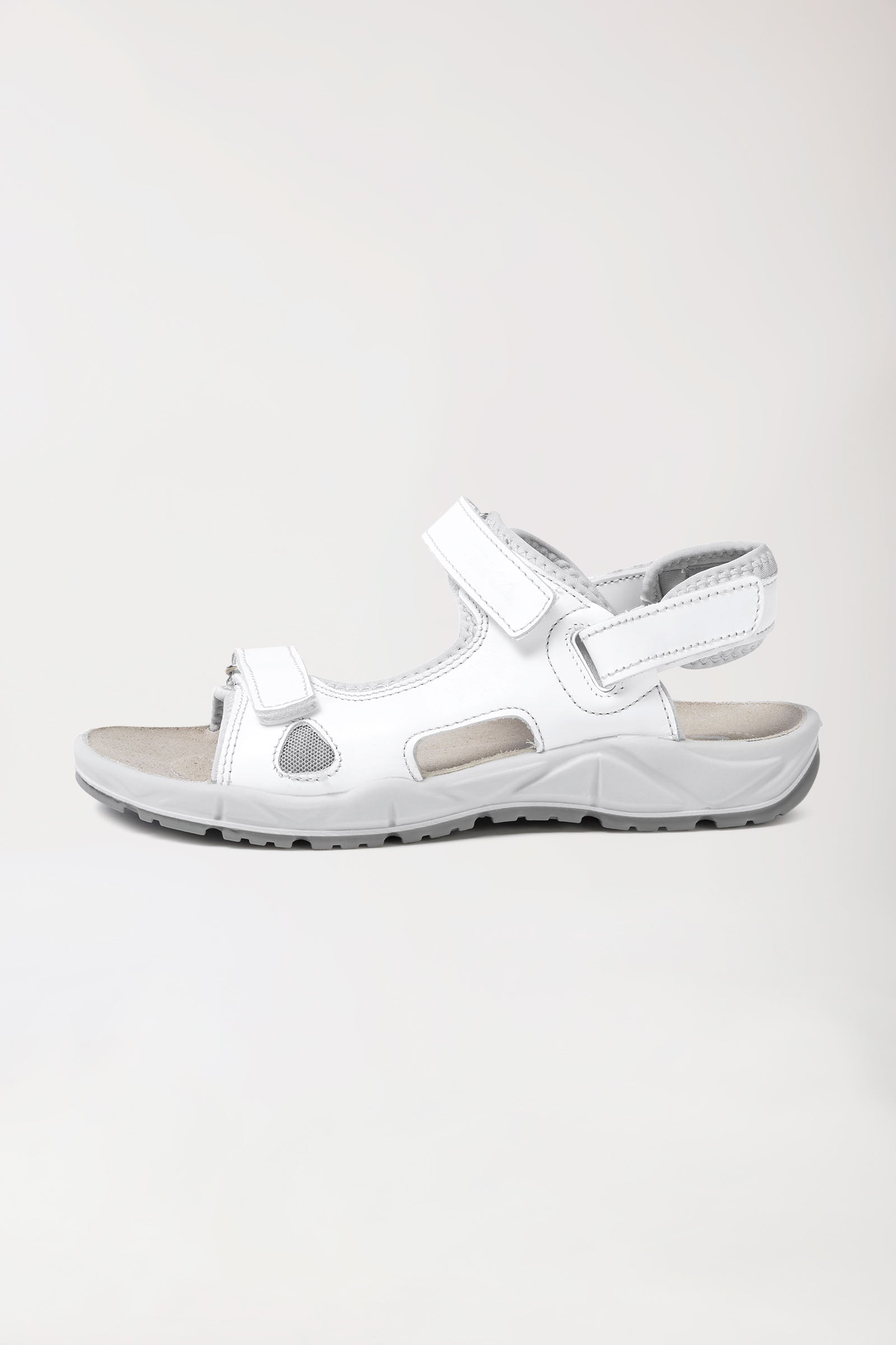 Sandale Weiß Unisex, Vorderansicht 