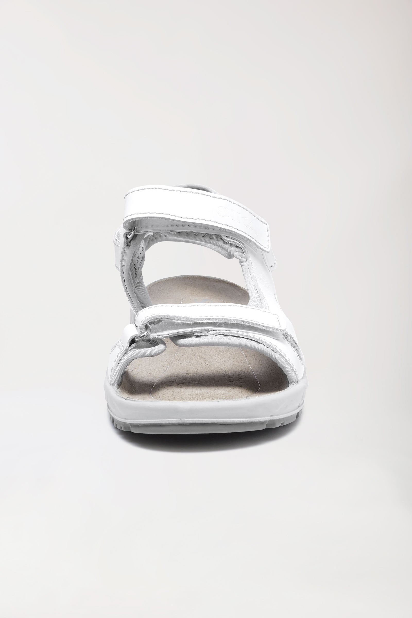 Sandale Weiß Unisex, Vorderansicht 