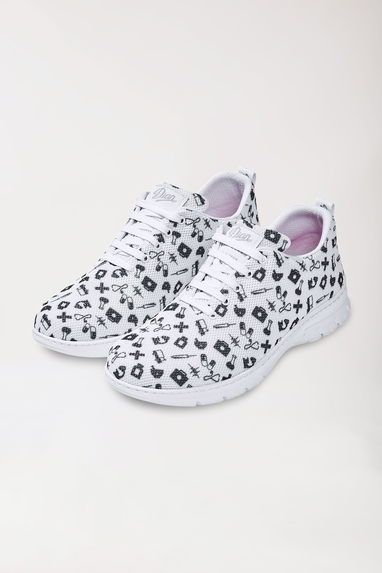 Unisex Berufsschuh weiß/schwarz