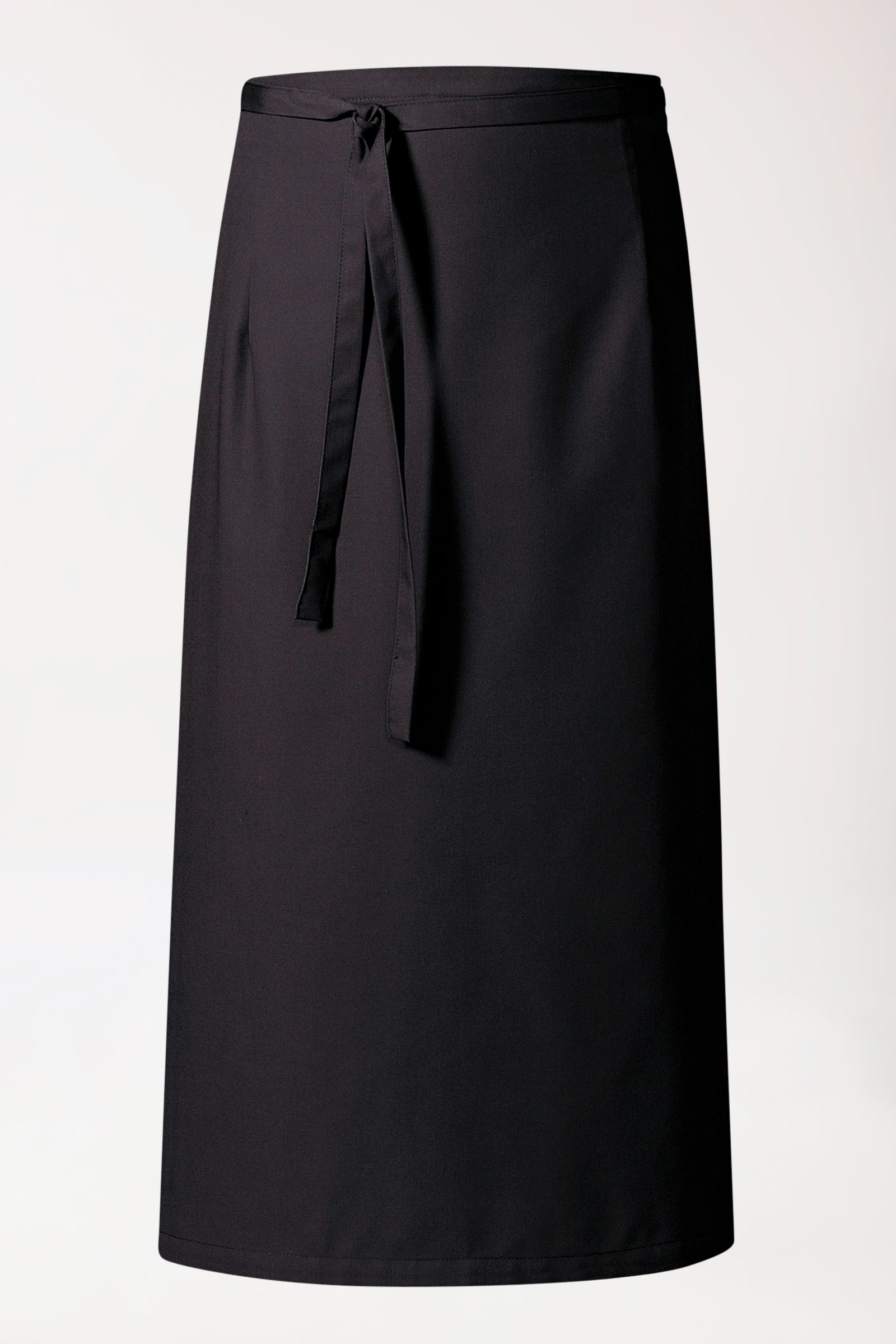 Gastro Bistroschürze Unisex - Einheitsgröße schwarz, Vorderansicht 