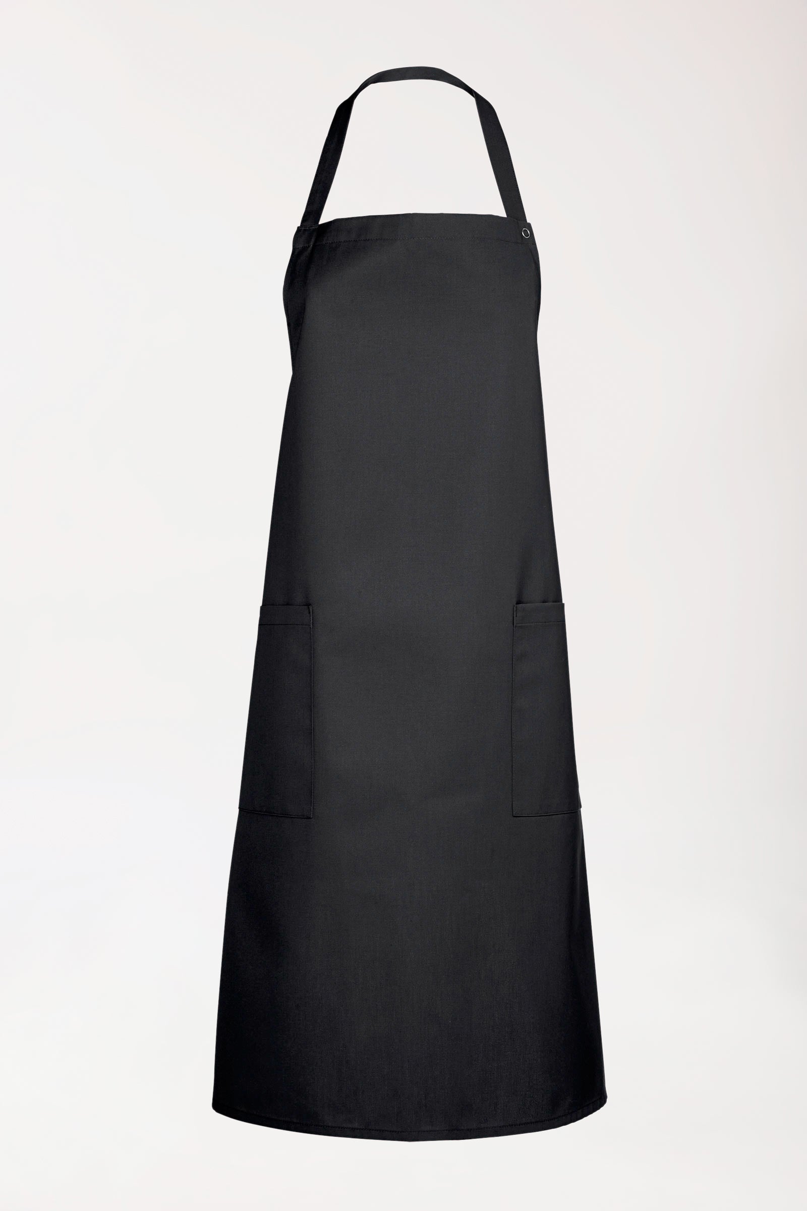 Gastro Latzschürze Unisex - Einheitsgröße schwarz