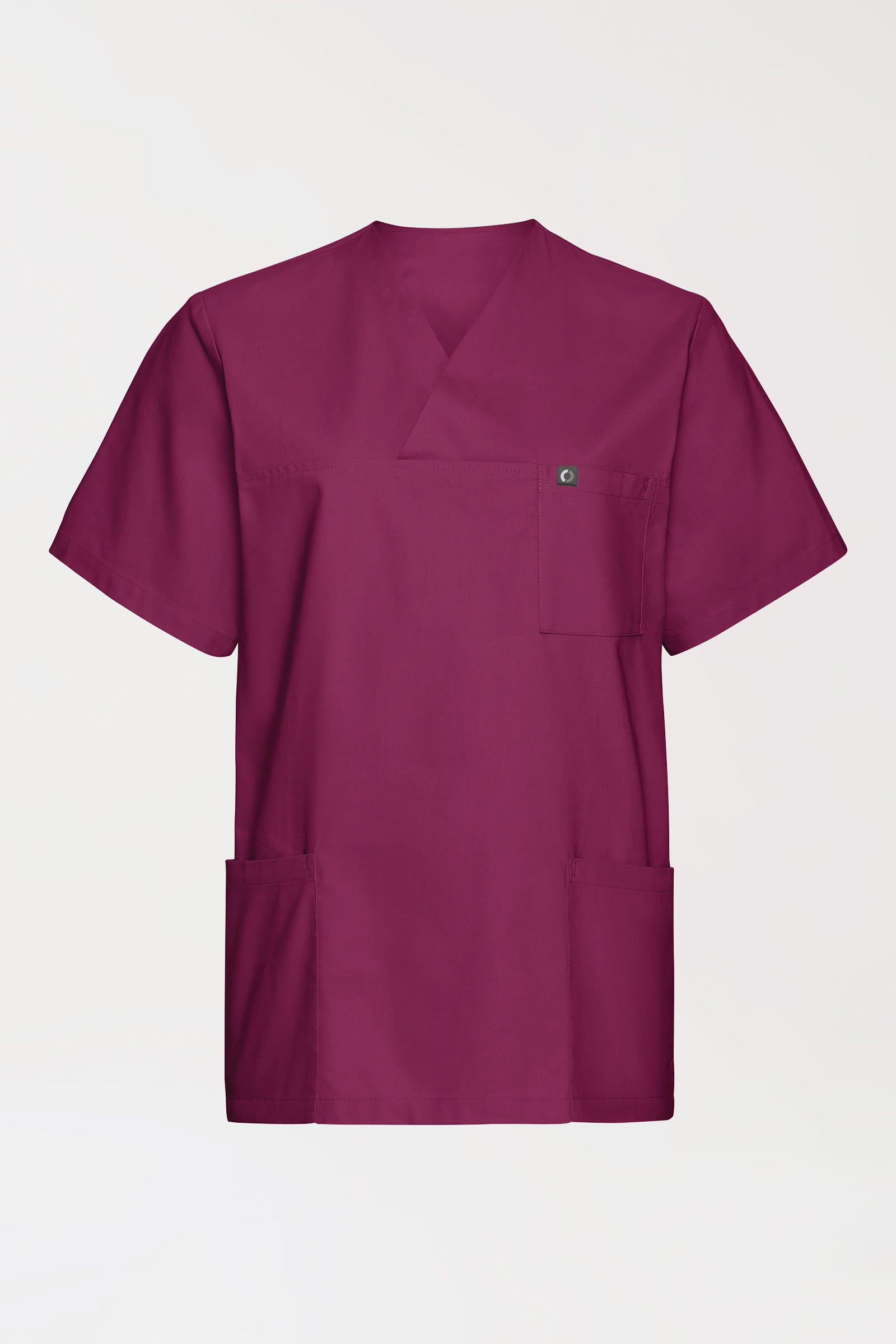 Baumwolle Schlupfkasack Unisex - Doppelpack berry, Vorderansicht 