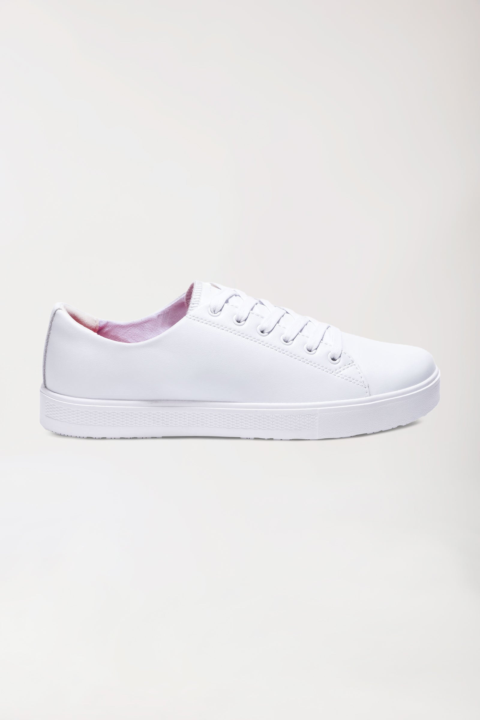 Unisex Berufsschuh - wasserabweisend weiß, Vorderansicht 