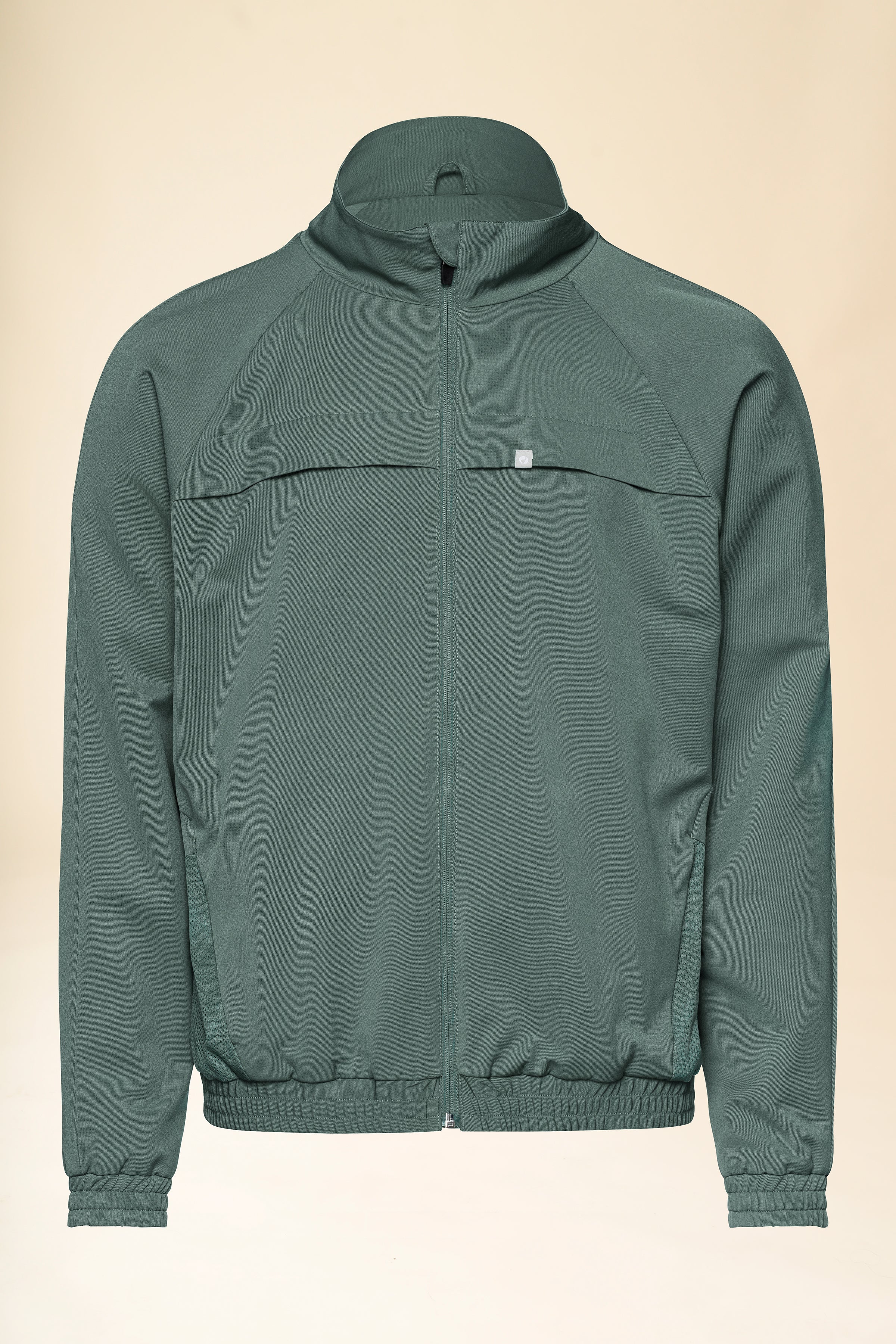 KAERE Blousonjacke Herren - mit elastischen Bündchen dunkelgrün, Vorderansicht 