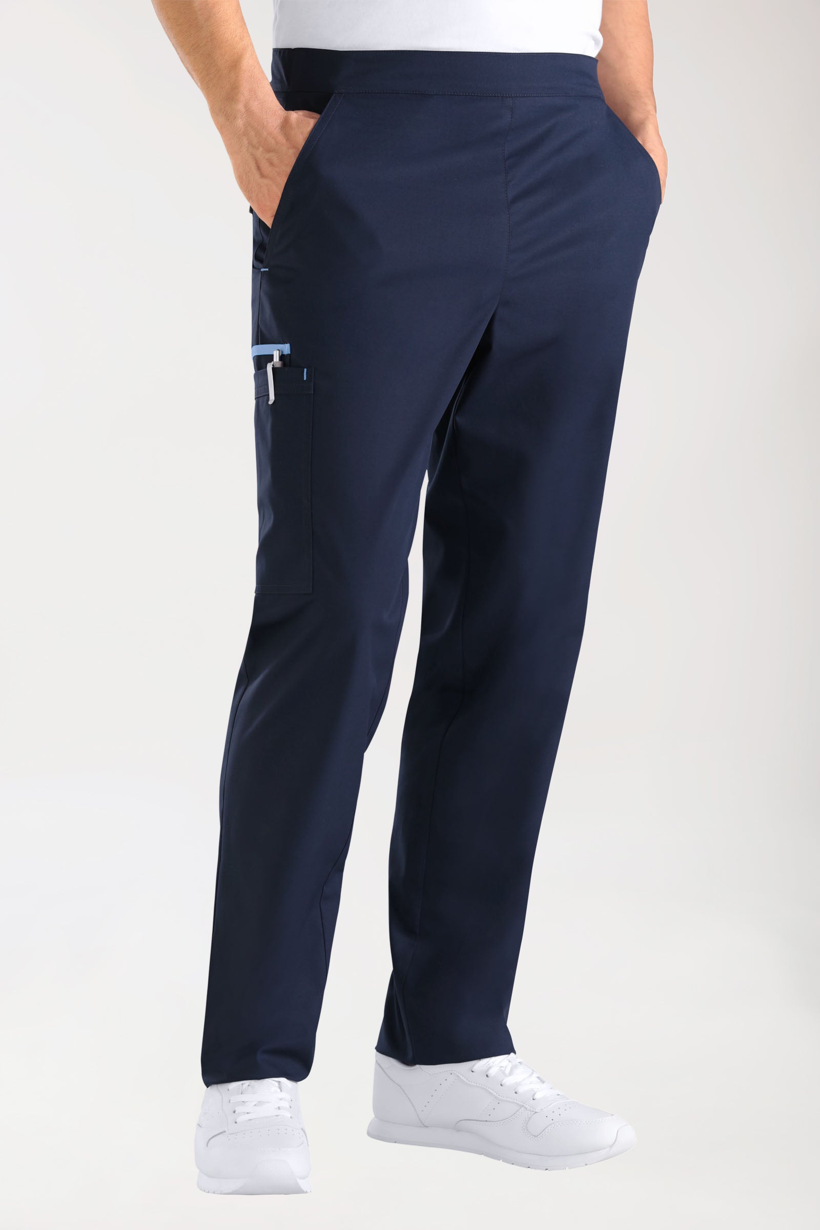 Hose Navy mit Himmelblau Unisex