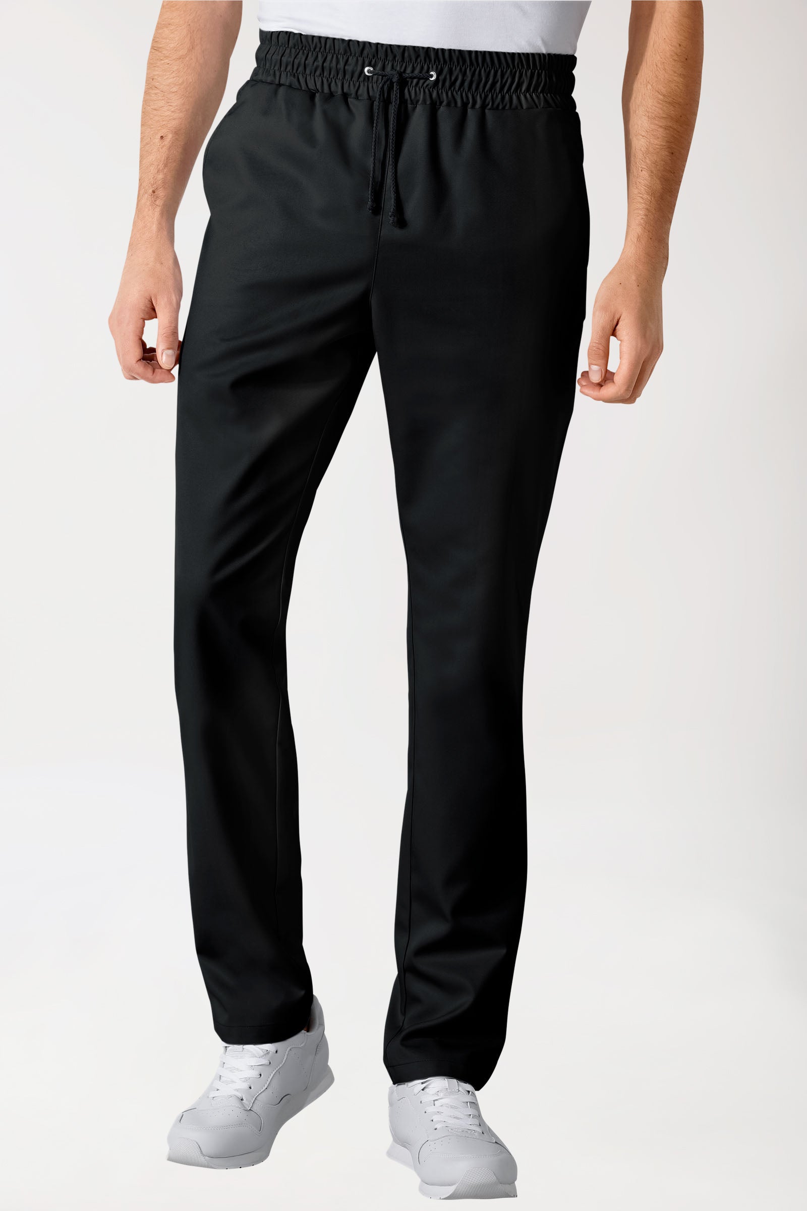 GREEN Hose Unisex - Gummibund schwarz, Vorderansicht 