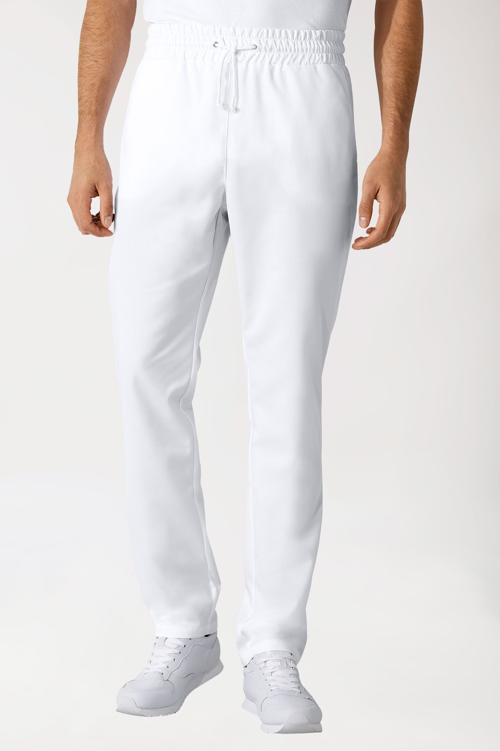 GREEN Hose Unisex - Gummibund weiß