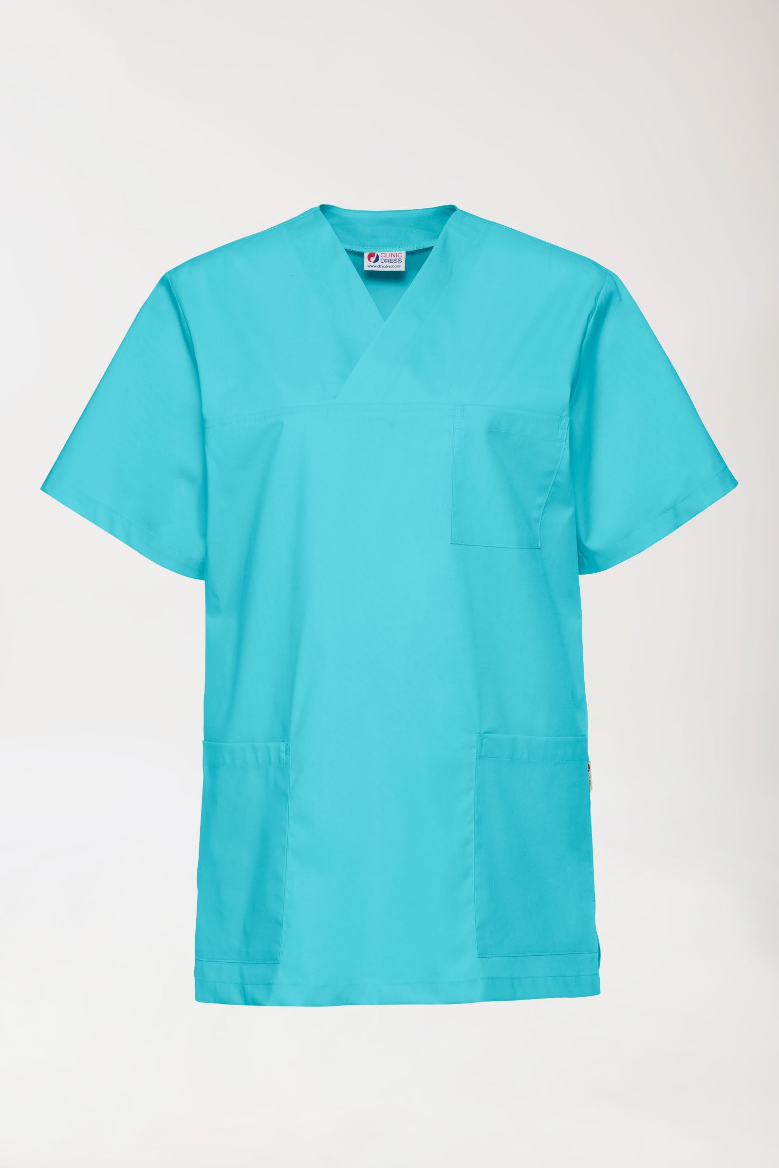 Stretch Schlupfkasack Unisex - V-Ausschnitt curaçao