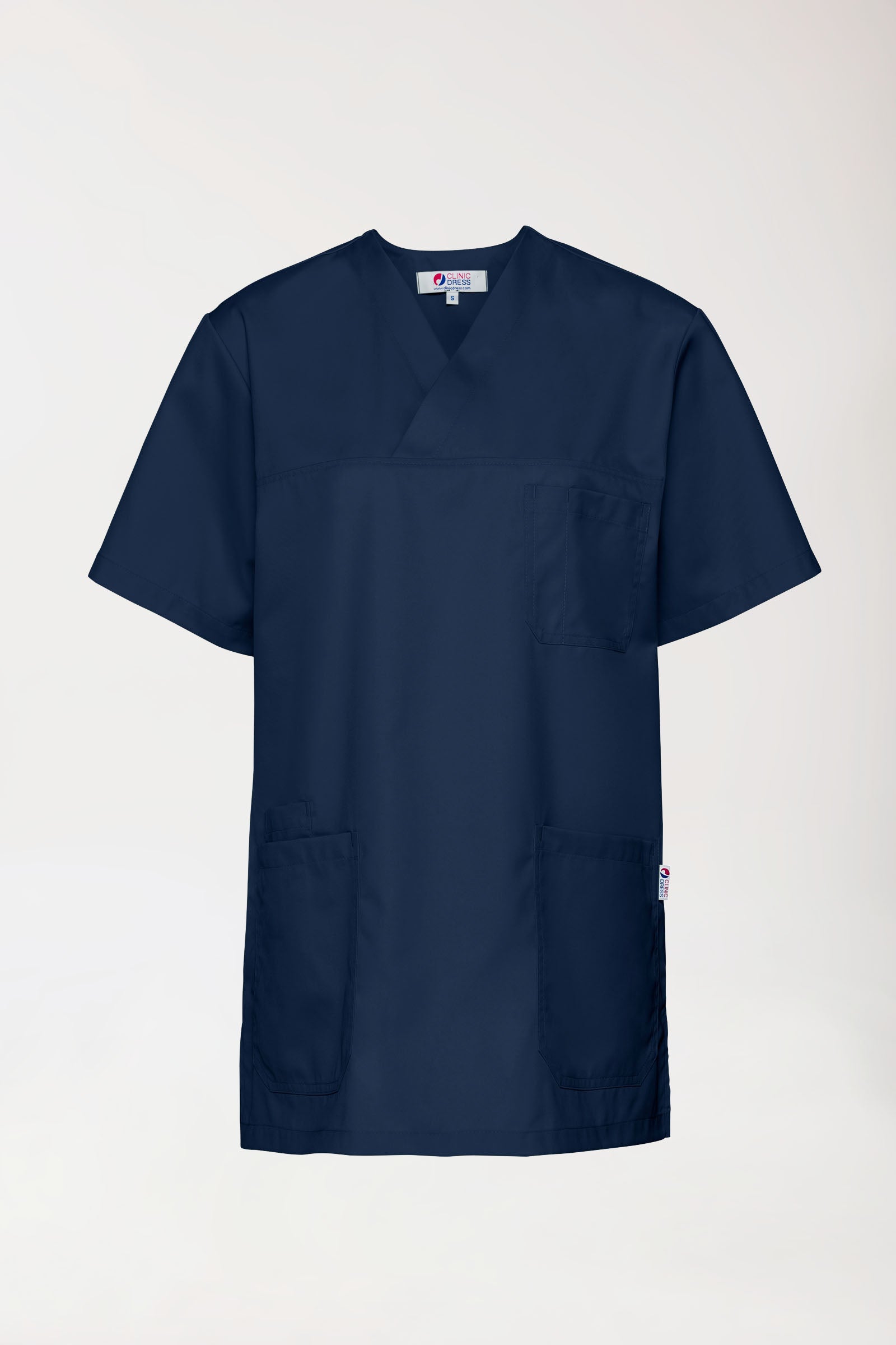 Schlupfkasack Navy V-Ausschnitt