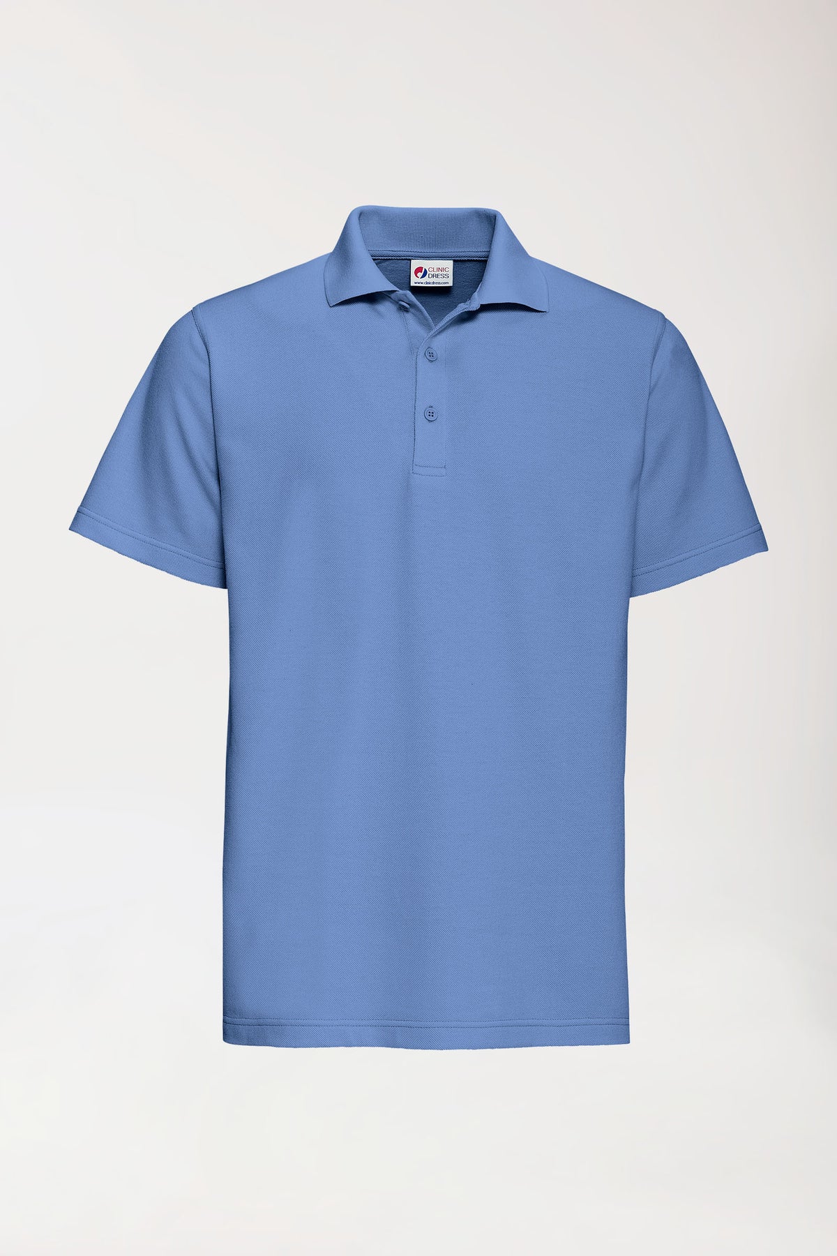 CORE Shirt Unisex - Polokragen petrolblau, Vorderansicht 
